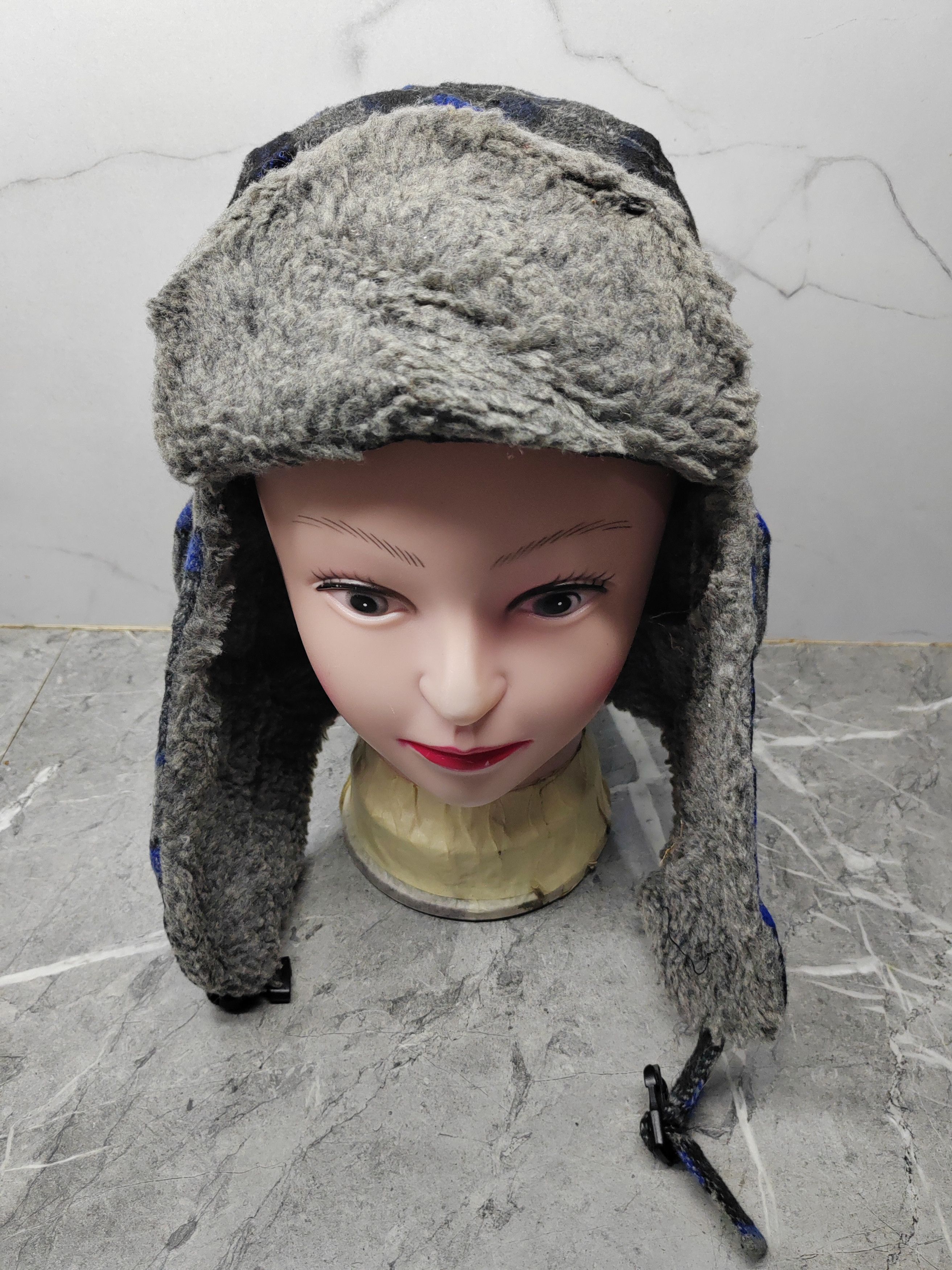 If Six Was Nine Vintage Y2k Neff Ushanka Fur Earflap Cap Hat Size ONE SIZE - 2 Thumbnail