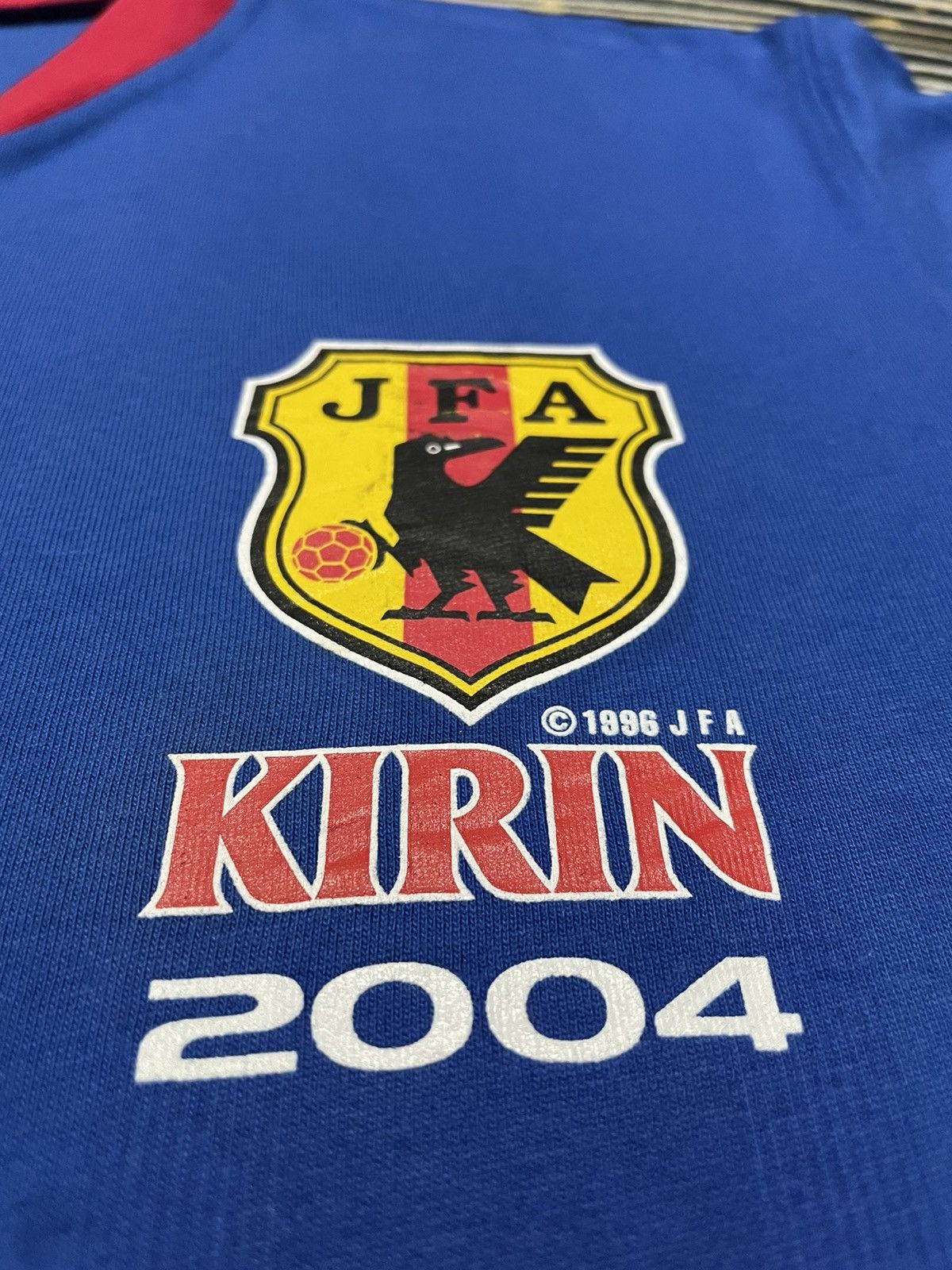 Adidas × Japanese Brand × Vintage Vintage JFA Kirin 2004 Roundneck Shirt Size US L / EU 52-54 / 3 - 5 Thumbnail