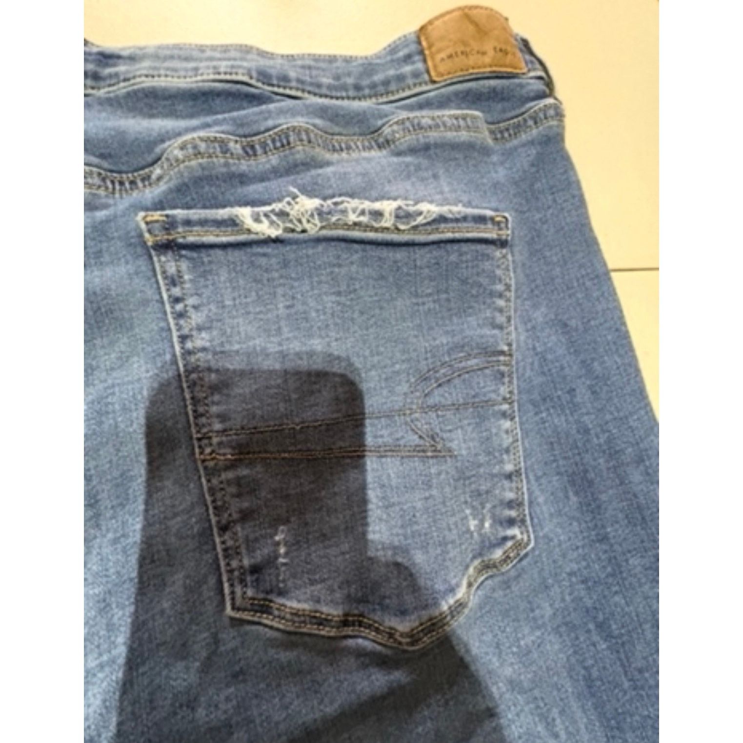 American Eagle Outfitters American Eagle Women’s Size 18 Short Stretch Flare Jeans Size 40" / US 18 - 14 Thumbnail