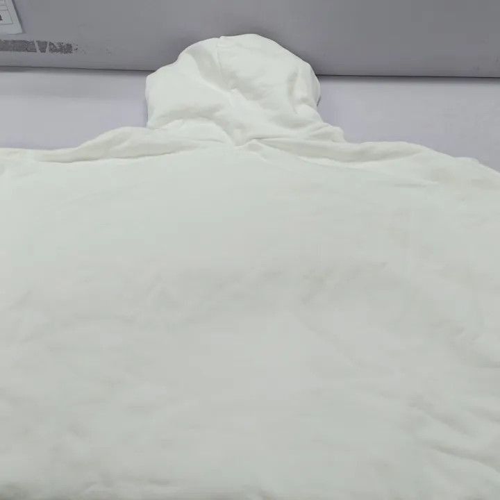 Balenciaga Balenciaga White Long Sleeve Graphic Hoodie 0079-2507 Size US XXS / EU 40 - 4 Thumbnail