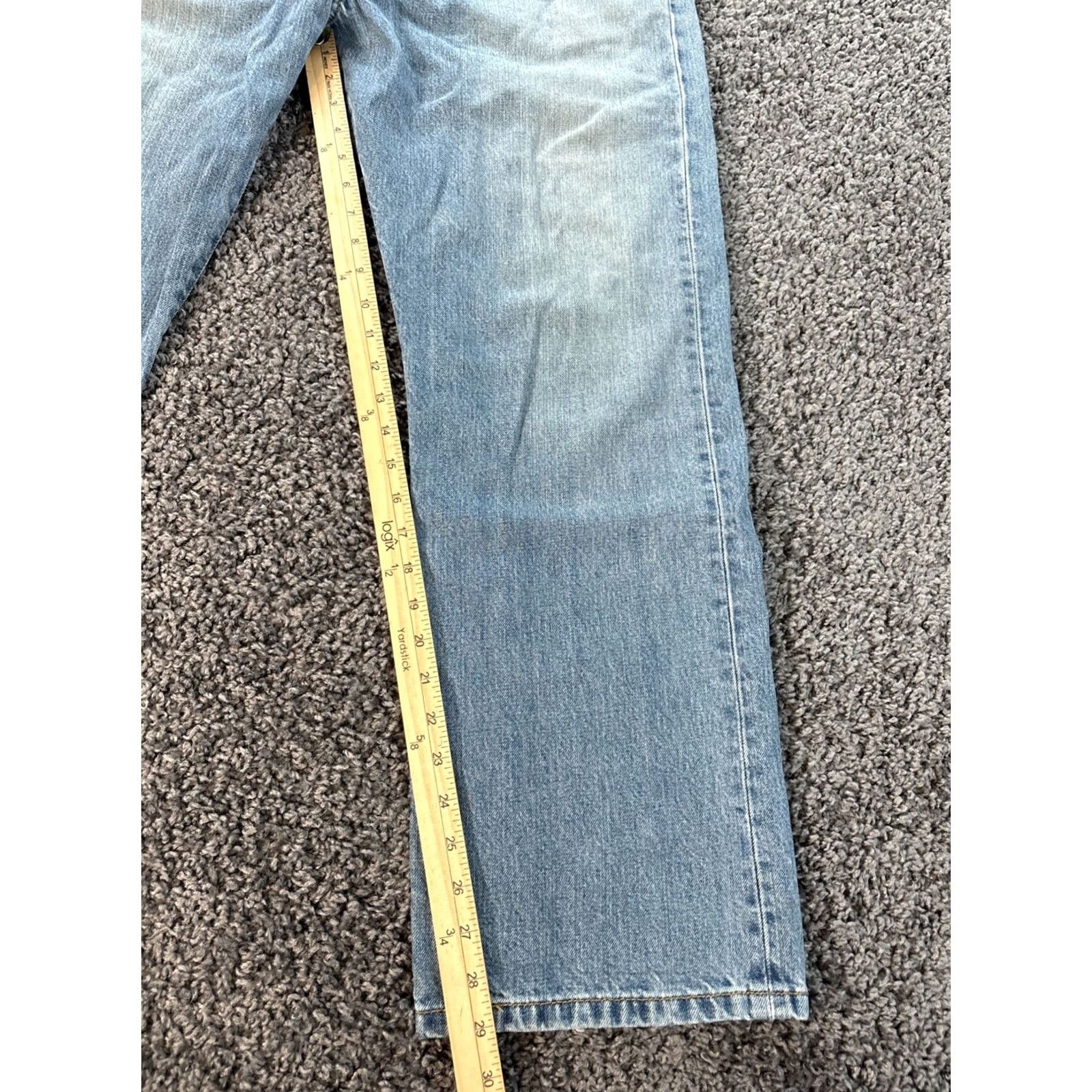 Levi's VINTAGE Levi's 501 Jeans Mens 36x29 Straight Denim Blue 90s Cowboy USA Classic Regular Mens Size US 36 / EU 52 - 2 Thumbnail