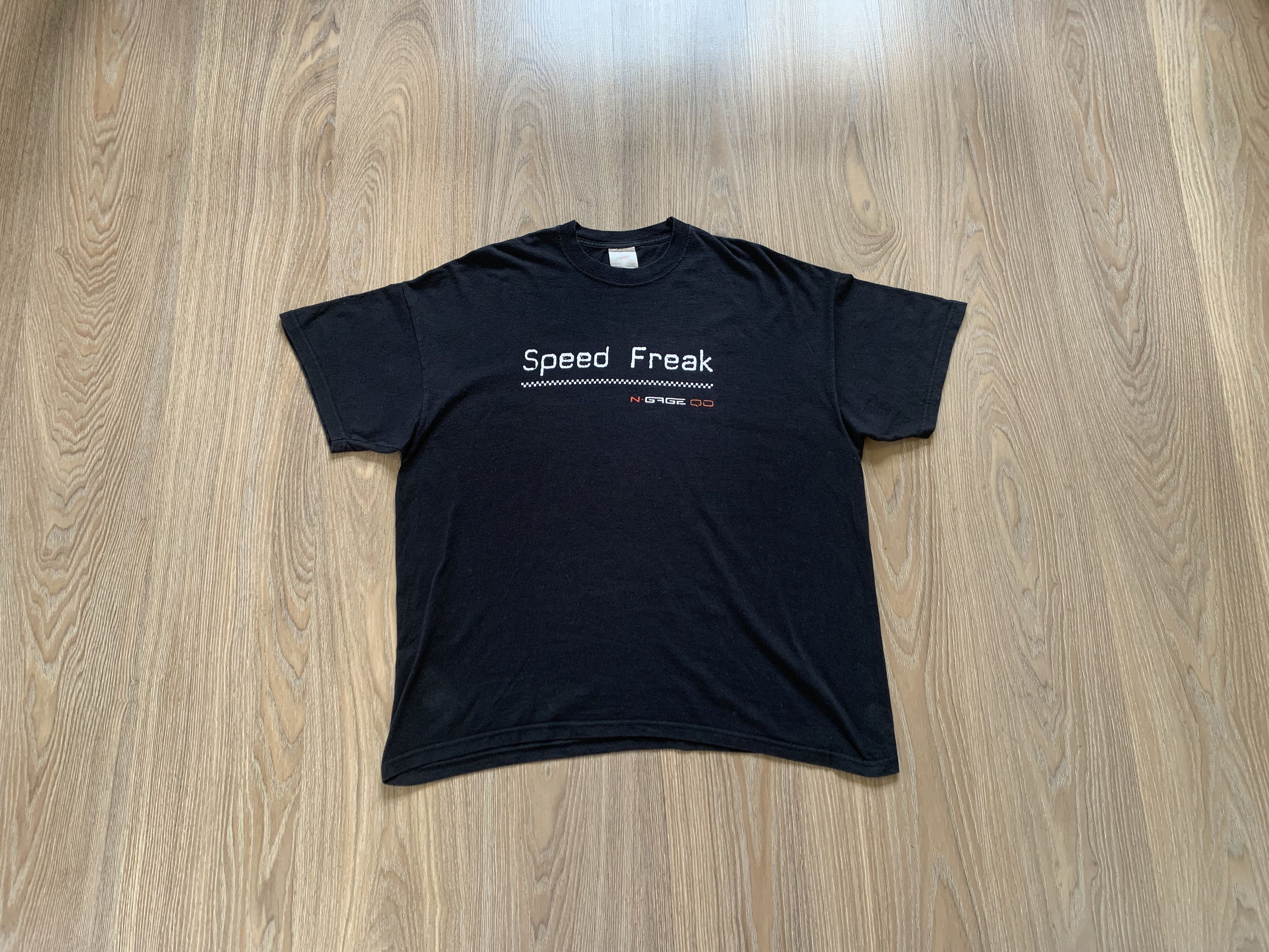 Fruit Of The Loom × Nintendo × Playstation Vintage N-Gage Nokia Speed Freak Video Game Promo Tee Size US M / EU 48-50 / 2 - 1 Thumbnail
