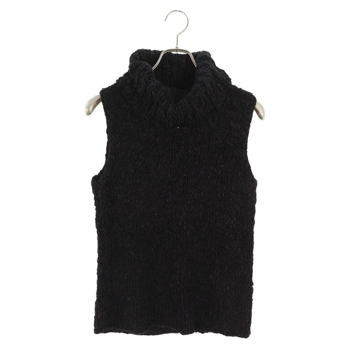 Chrome Hearts Sleeveless Turtleneck Knit Top