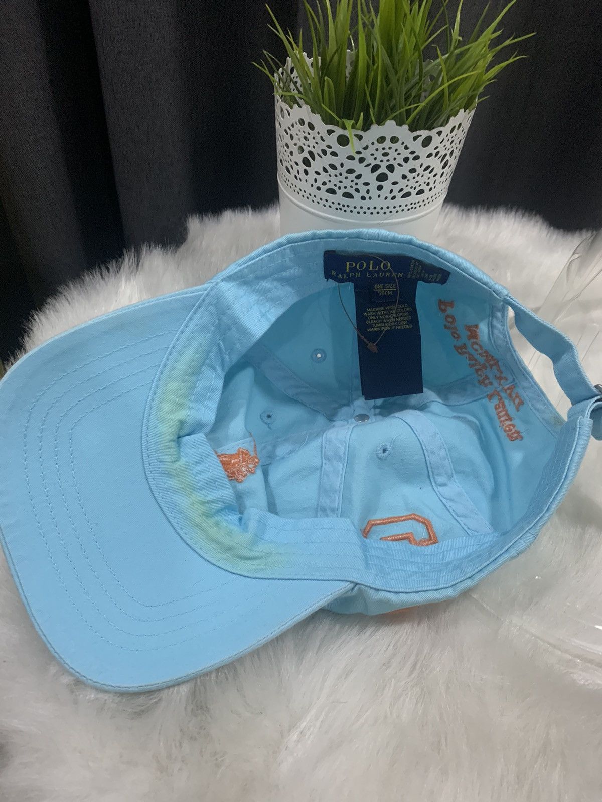 Polo Ralph Lauren RARE!! Caps Polo Ralph Laurent Pony Size ONE SIZE - 5 Thumbnail