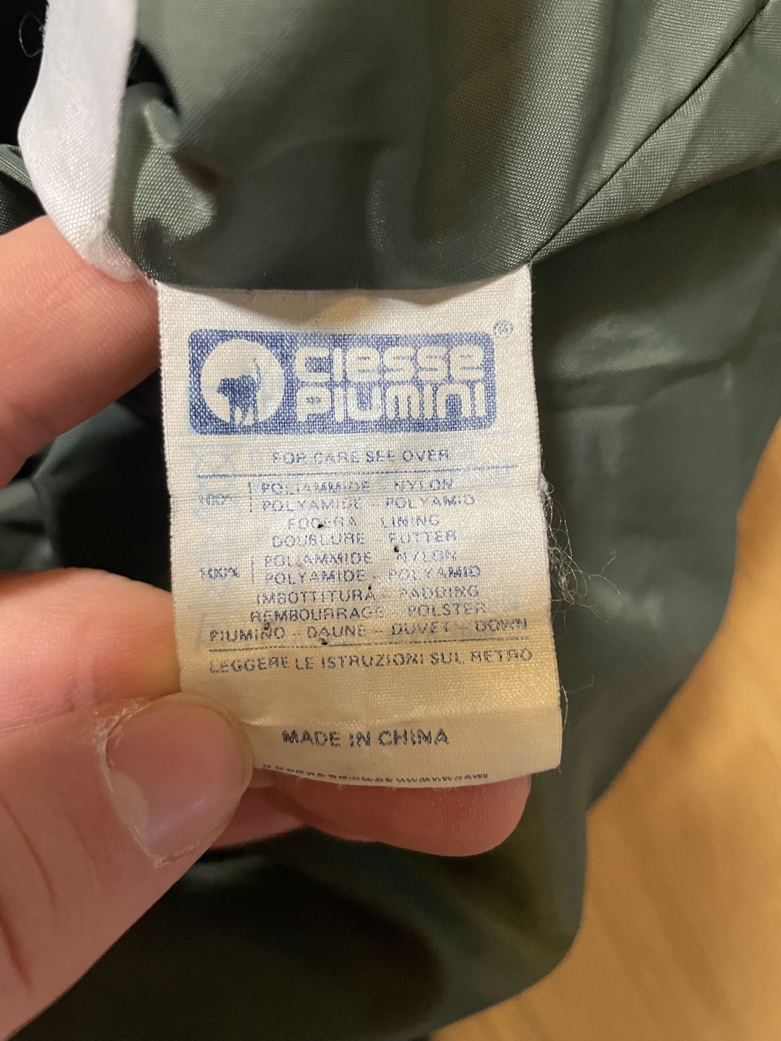 Vintage Vintage Ciesse Piumini Blue Puffer Jacket Size 54 Size US L / EU 52-54 / 3 - 5 Thumbnail