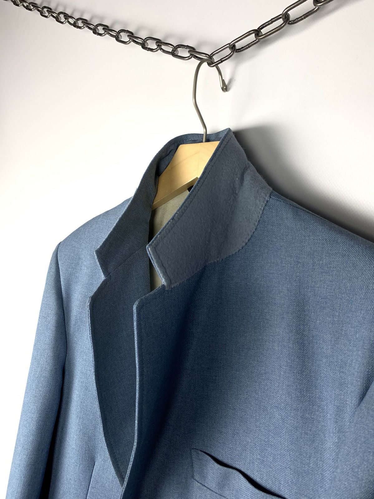 Levi's × Vintage Vintage Levis Panatela Blazer Casual Sport Blue 80’s Rare Size 42R - 14 Thumbnail
