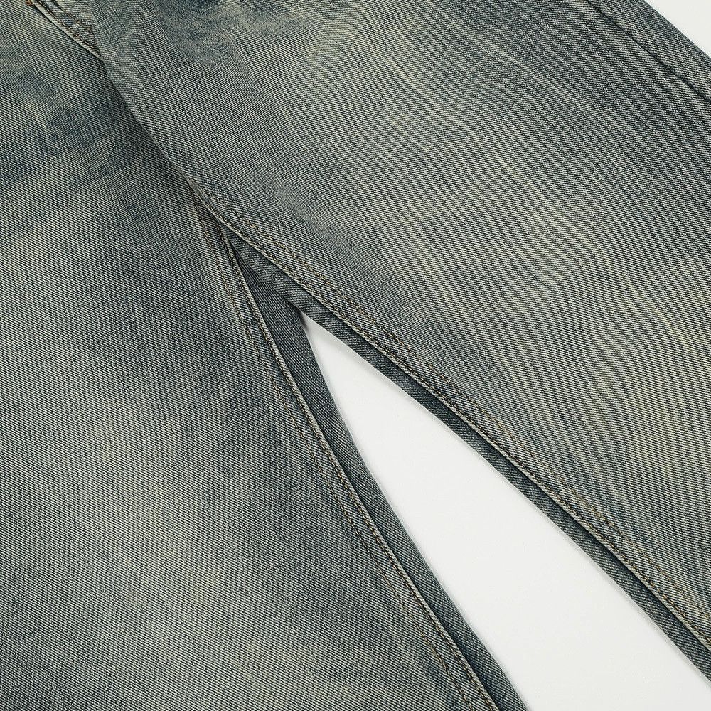 Vintage Men's casual simple retro washed distressed jeans Size US 32 / EU 48 - 4 Thumbnail