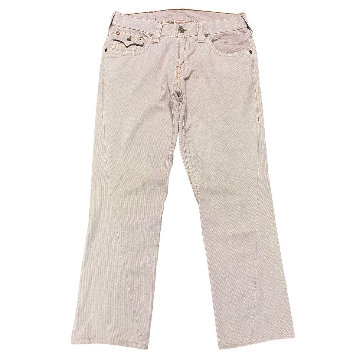True Religion True Religion Dyed&Stone Corduroy Jeans Size US 34 / EU 50 - 2 Thumbnail