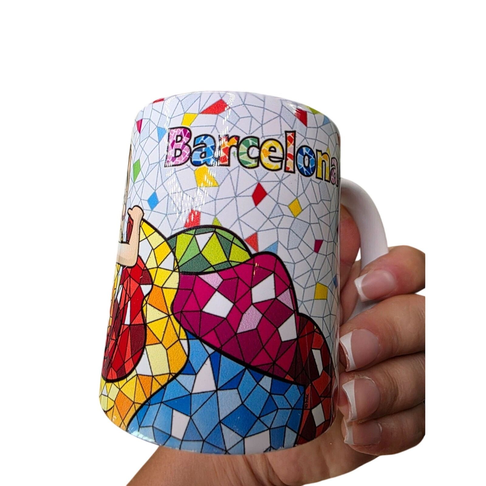 & Other Stories Barcelona Mosaic Flamenco Dancer Coffee Mug Ceramic 12oz Size ONE SIZE - 15 Thumbnail