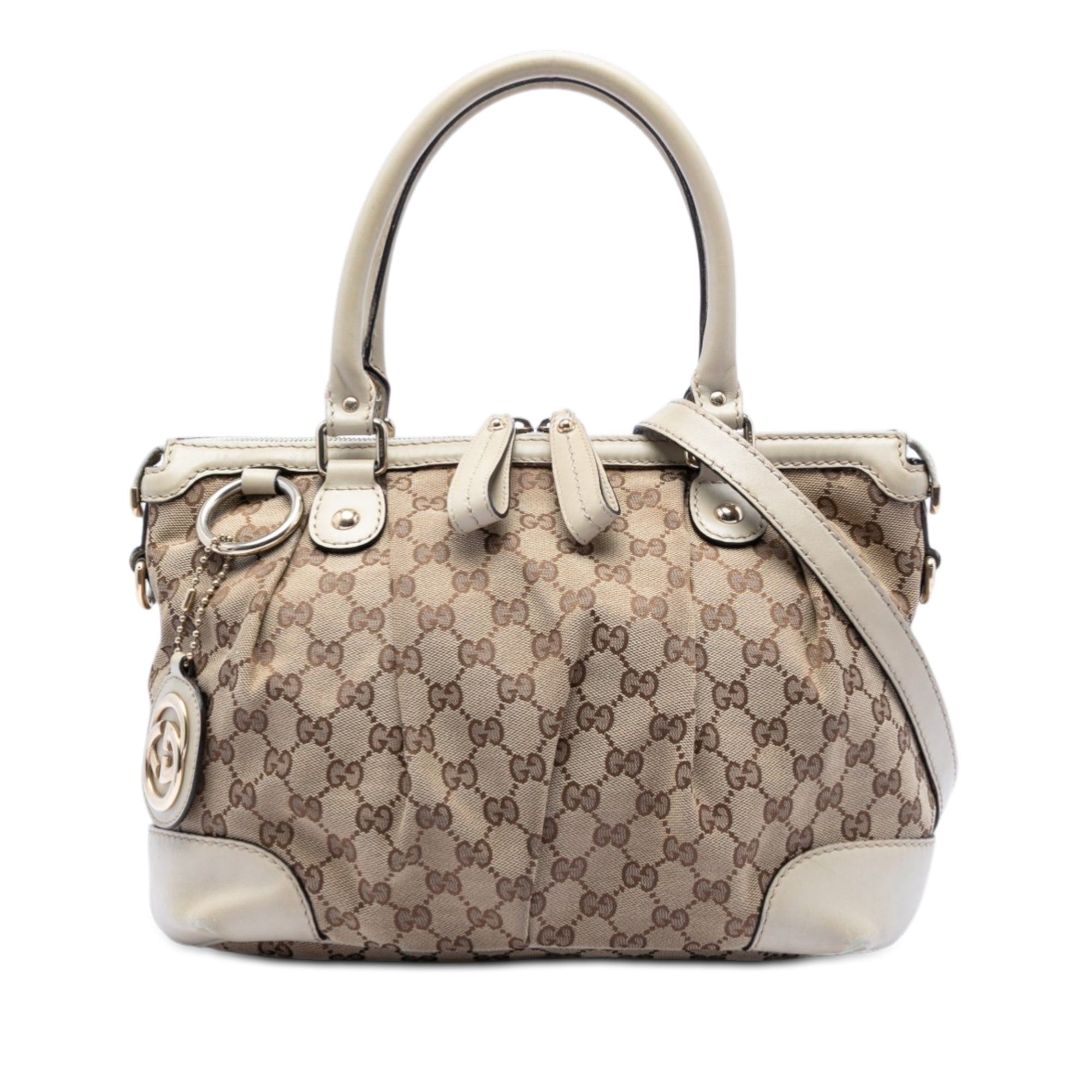 Gucci GG Canvas Sukey Satchel Size ONE SIZE - 1 Thumbnail