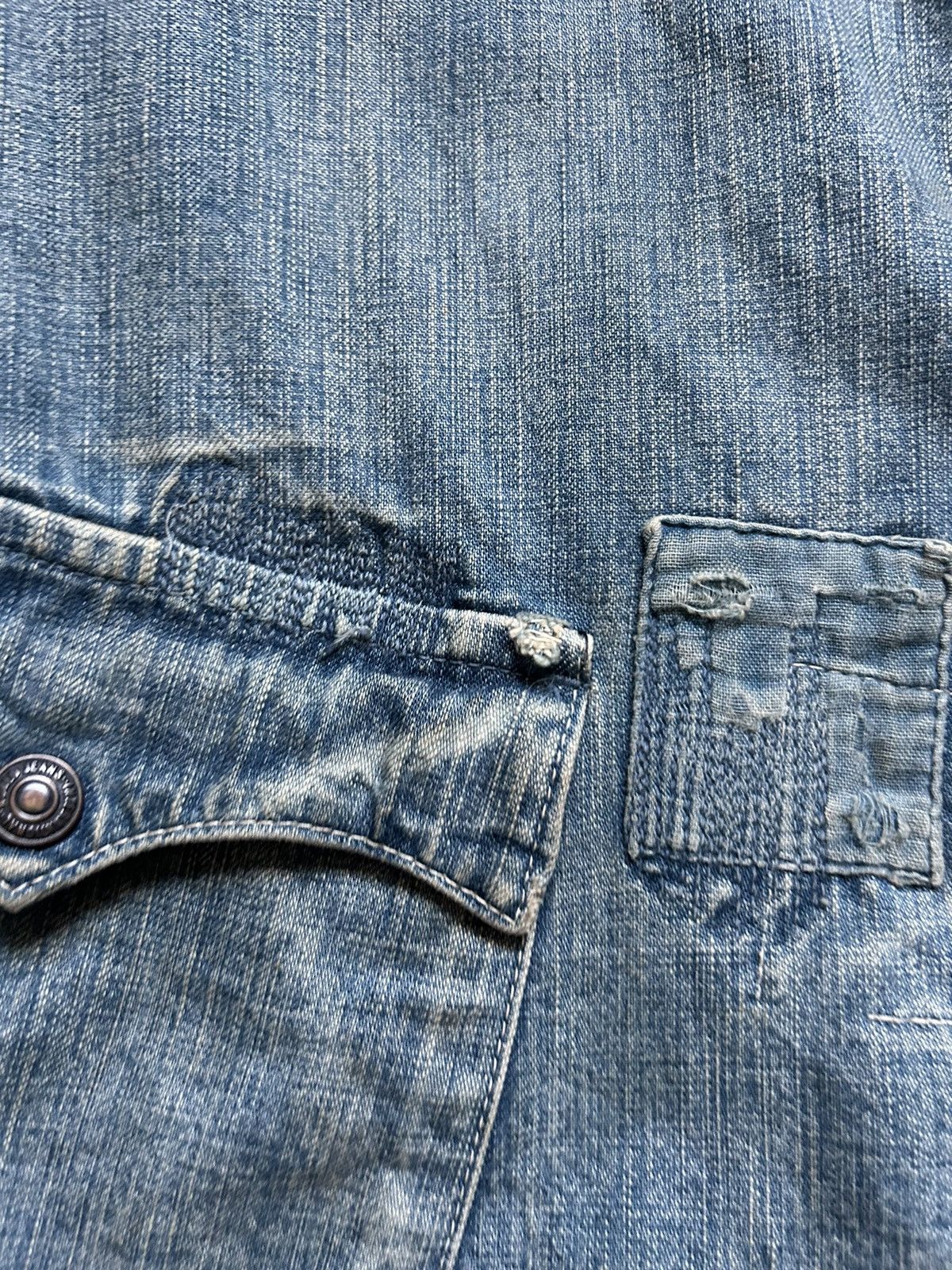 Kapital × Kapital Kountry Kapital damaged Studs coverall denim jacket Size US L / EU 52-54 / 3 - 6 Thumbnail