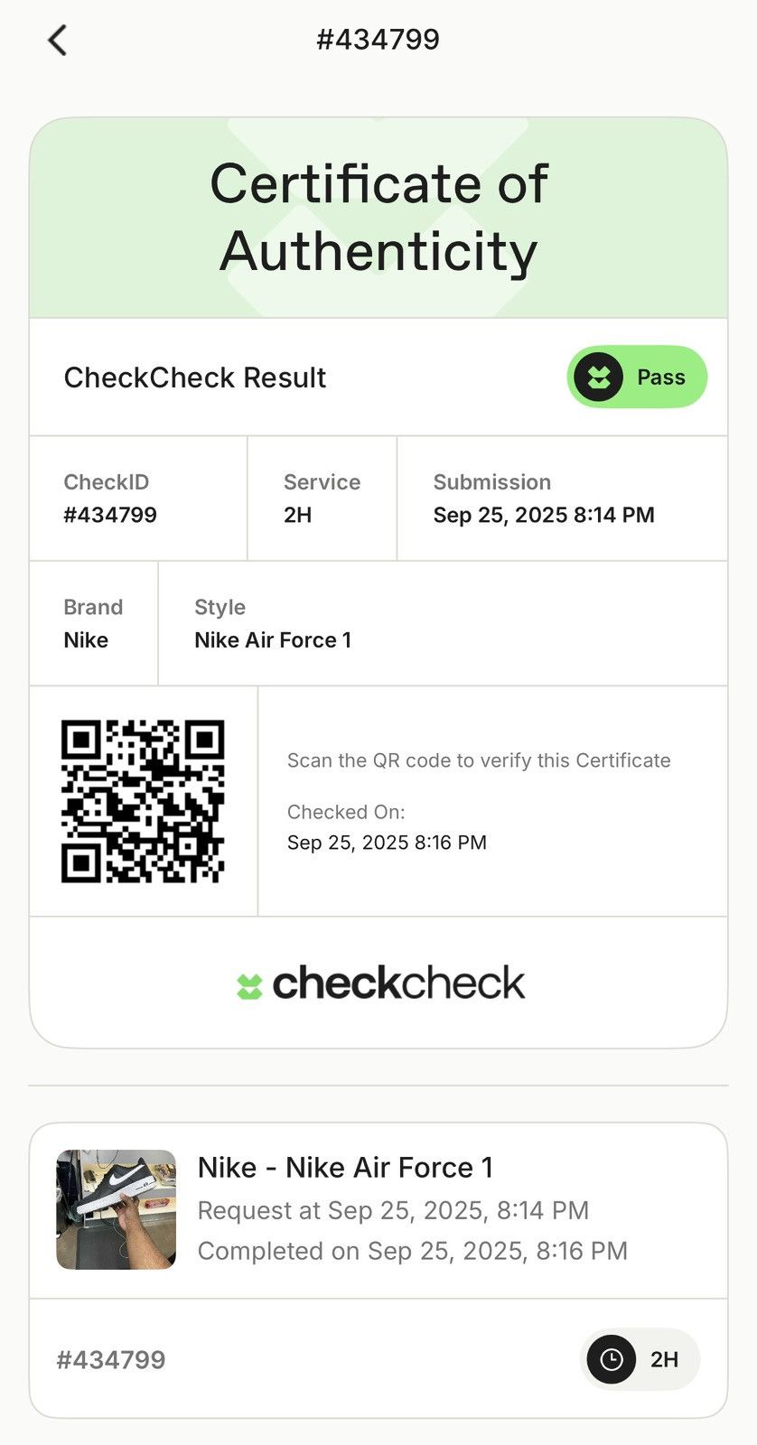 Nike Nike Air Force 1 Low Black Size 12 (2020) Size US 12 / EU 45 - 13 Thumbnail
