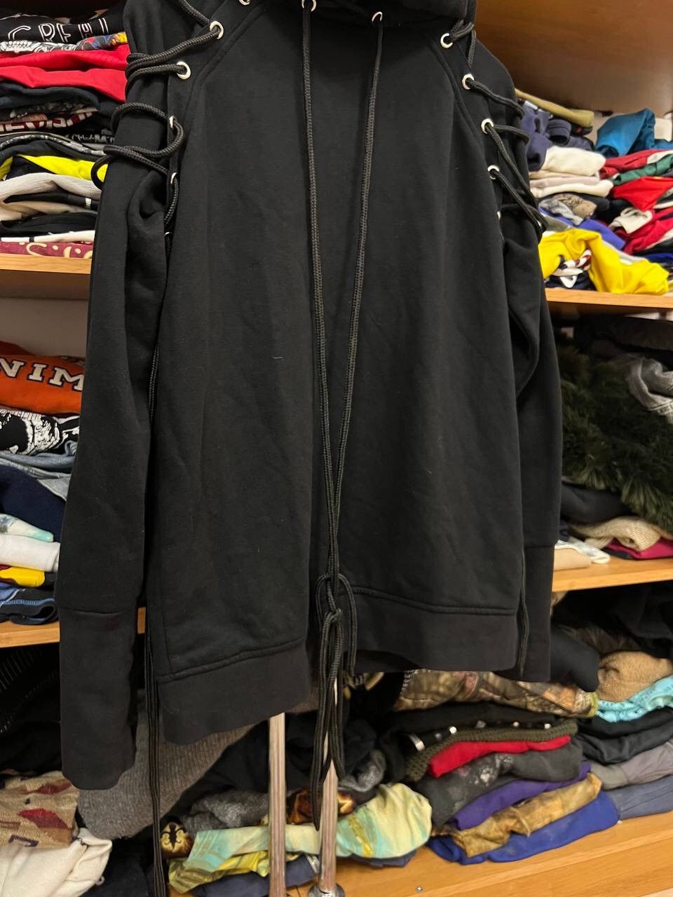 Vintage Avant Garde Punk Emo Style Zip-Up Hype Hoodie Size US L / EU 52-54 / 3 - 9 Thumbnail
