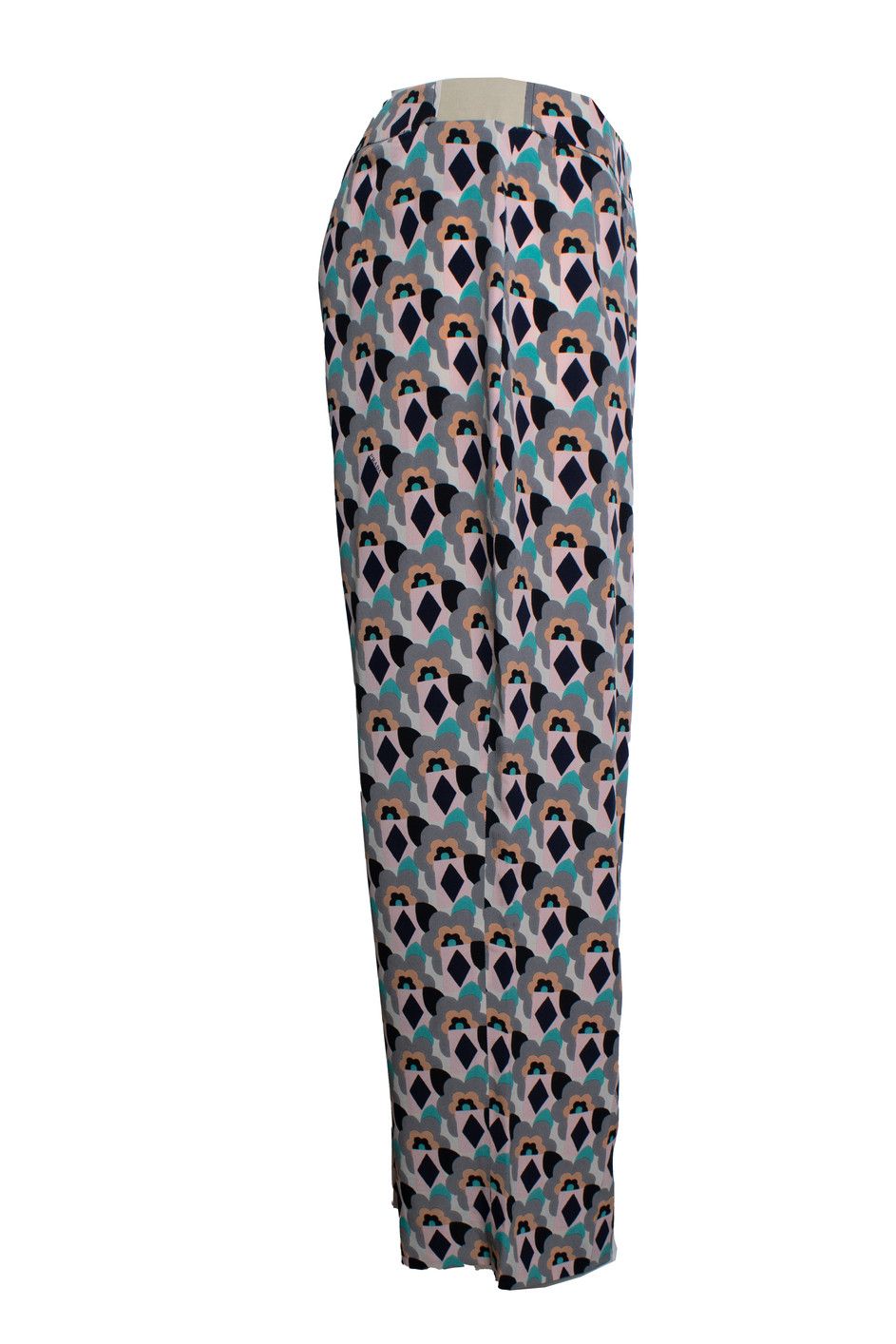 Prada Prada, floral printed pantalon in pastel colours Size 30" / US 8 / IT 44 - 3 Thumbnail