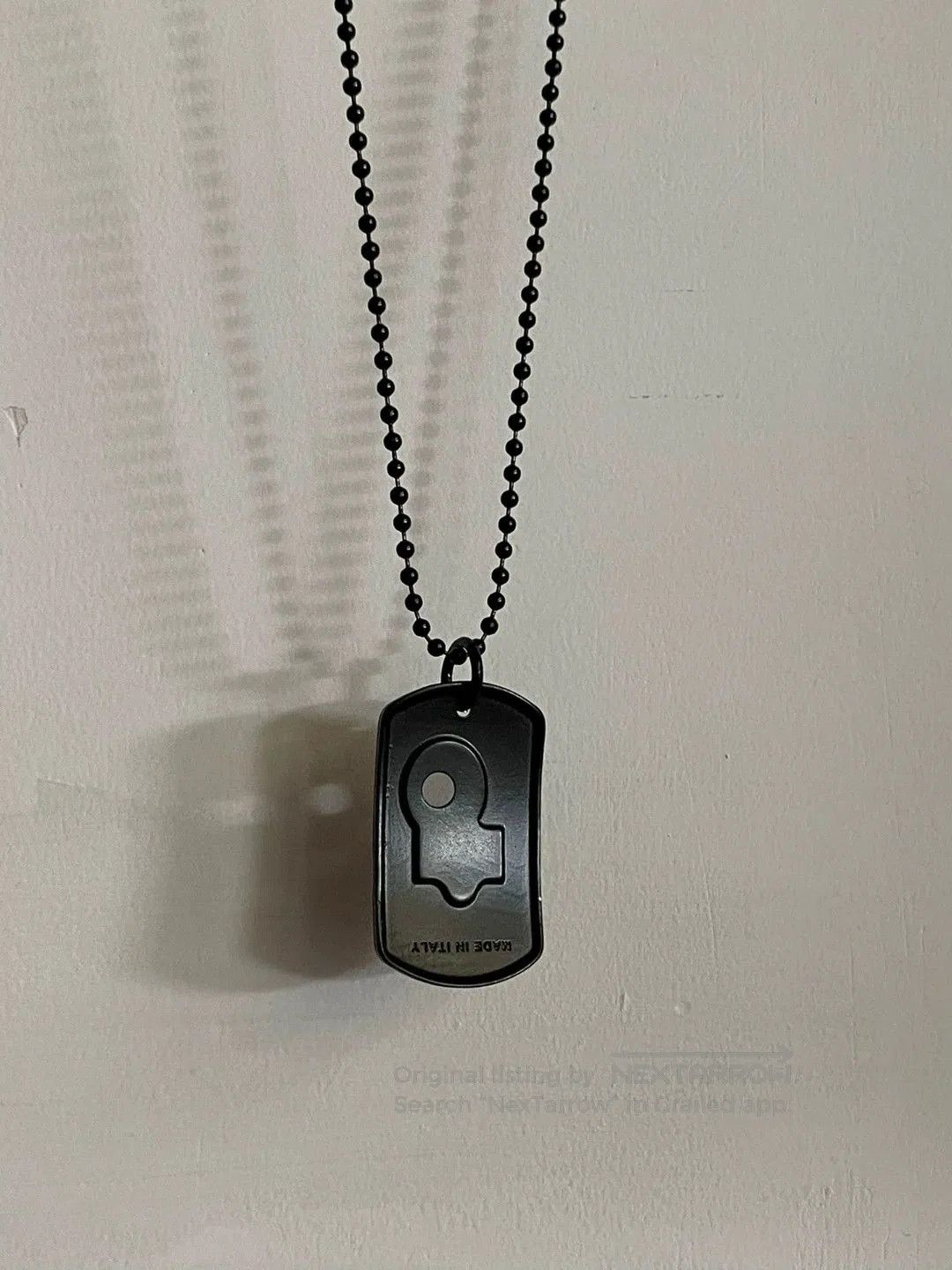 John Galliano John Galliano Dog Tag Necklace. Size ONE SIZE - 2 Thumbnail