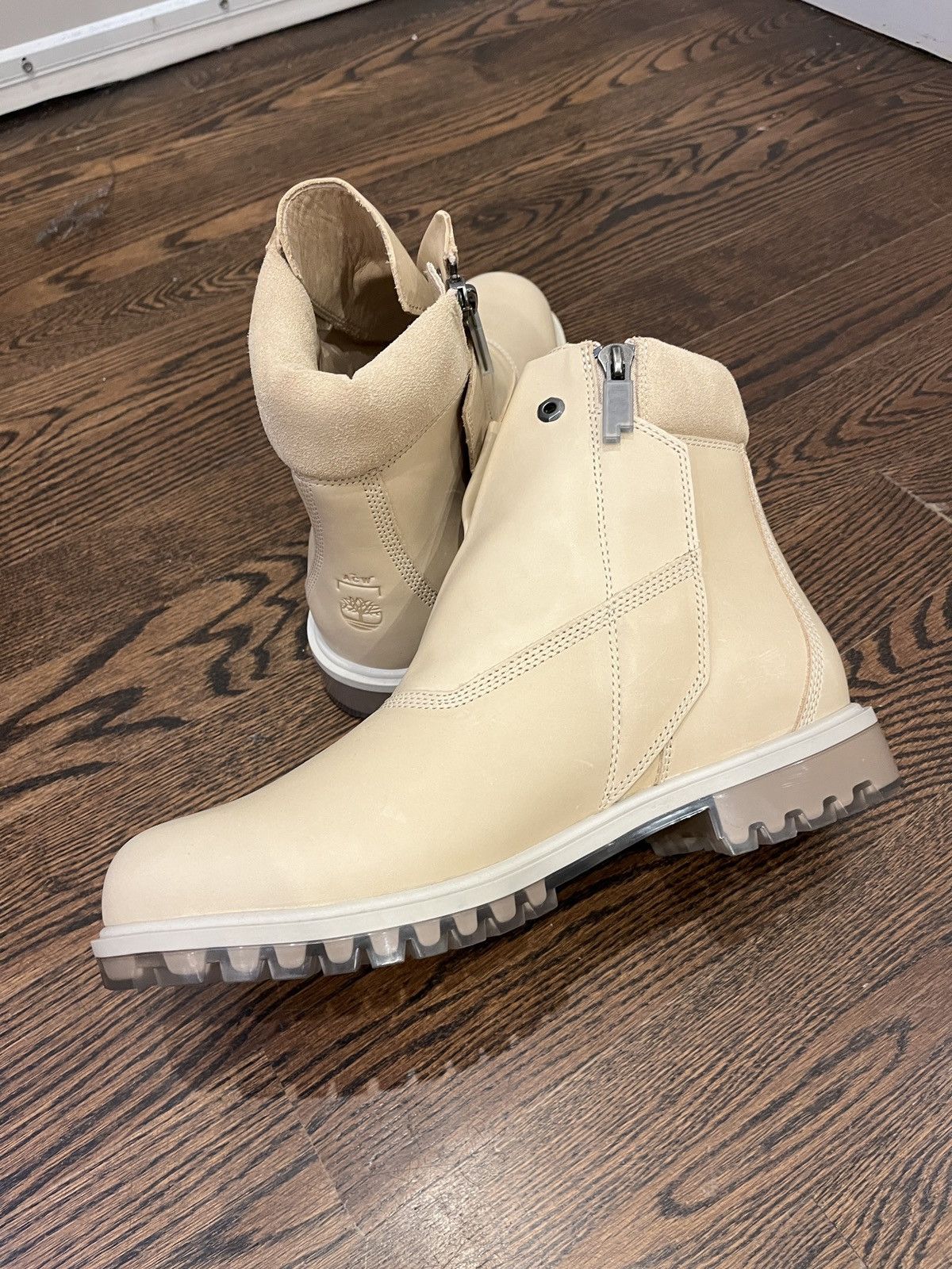 A-COLD-WALL* × Timberland A COLD WALL x Timberland 6 Inch Zip Boots Size US 11 / EU 44 - 2 Thumbnail
