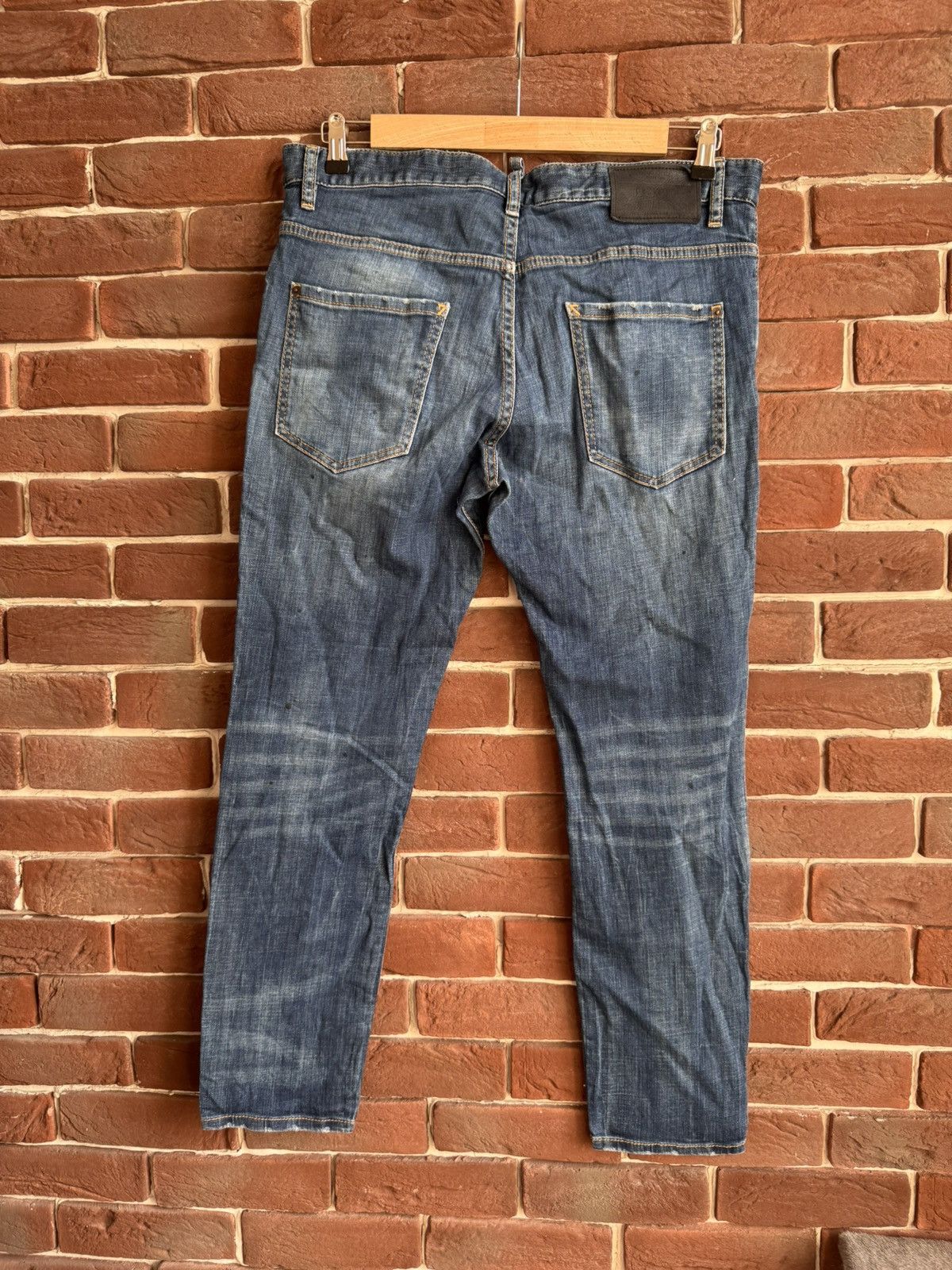 Dsquared2 Rare Vintage Dsquared2 I’m Not Weird Denim pants 52 Blue Size US 34 / EU 50 - 2 Thumbnail