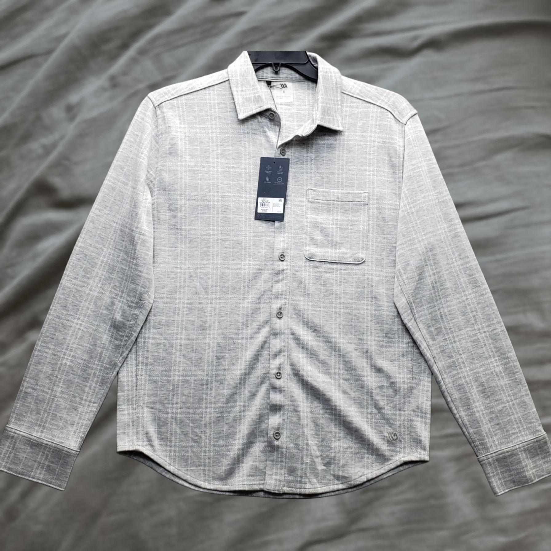 Vintage VRST Shirt Men S Multi Plaid Button-Up Collared Flannel Moisture Wicking Stretch Casual Shirt Size US S / EU 44-46 / 1 - 1 Thumbnail