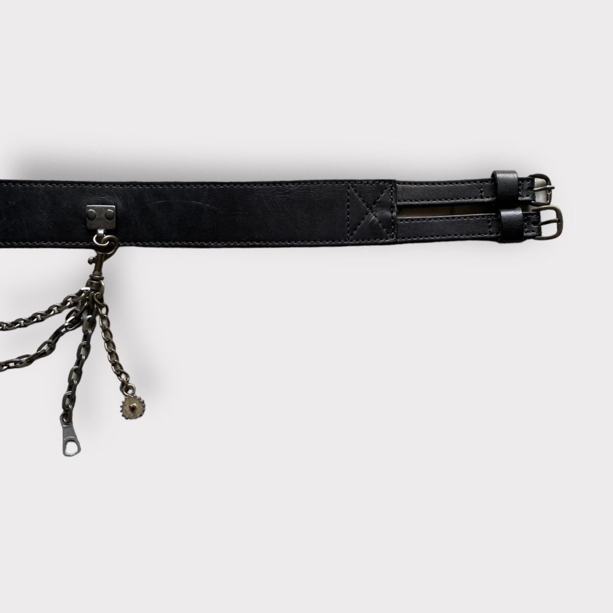 Alexander McQueen Alexander McQueen Double Buckle Chains Belt Size ONE SIZE - 5 Thumbnail