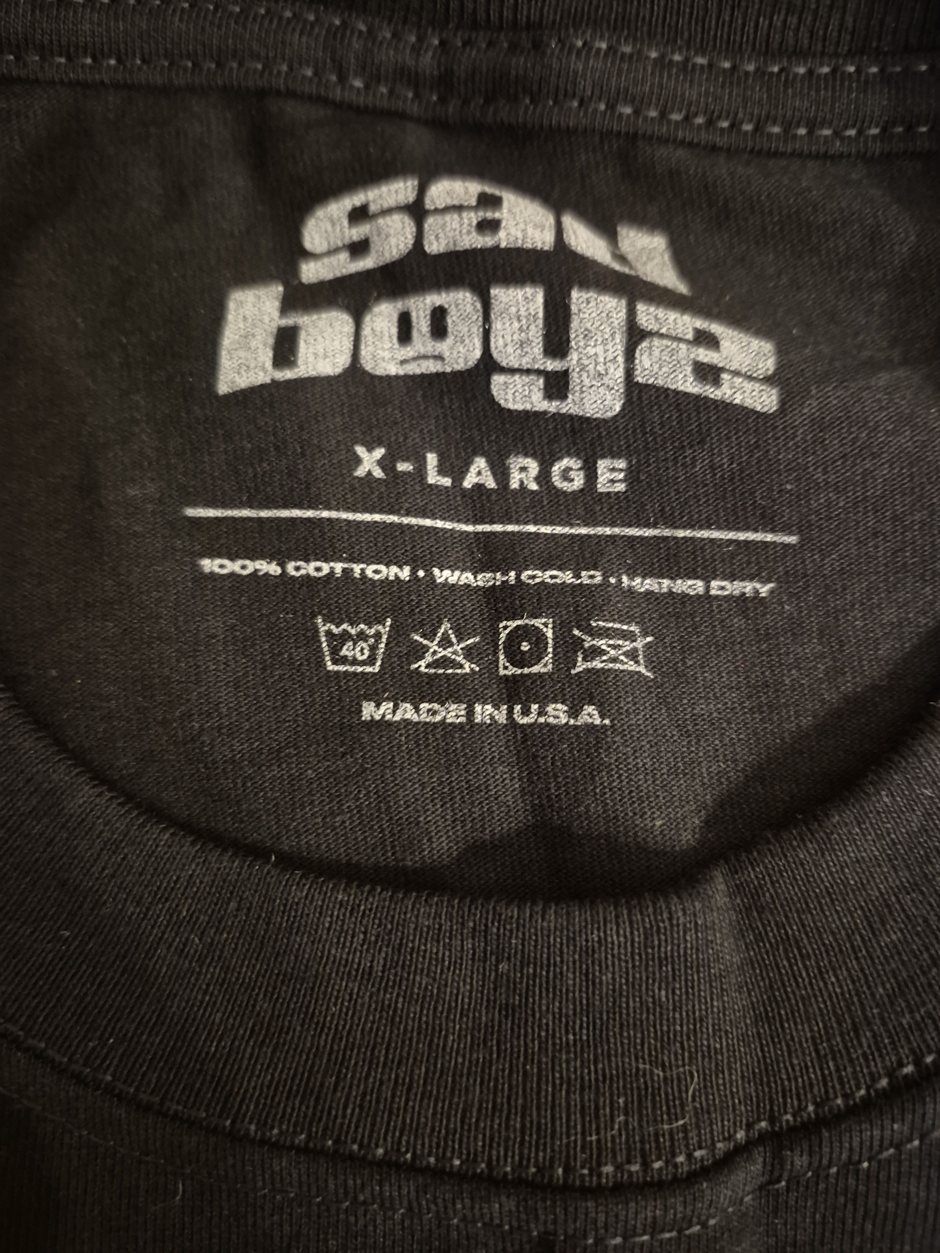 Sad Boys Sad Boys Black Tee Shirt Size XL Size US XL / EU 56 / 4 - 2 Thumbnail