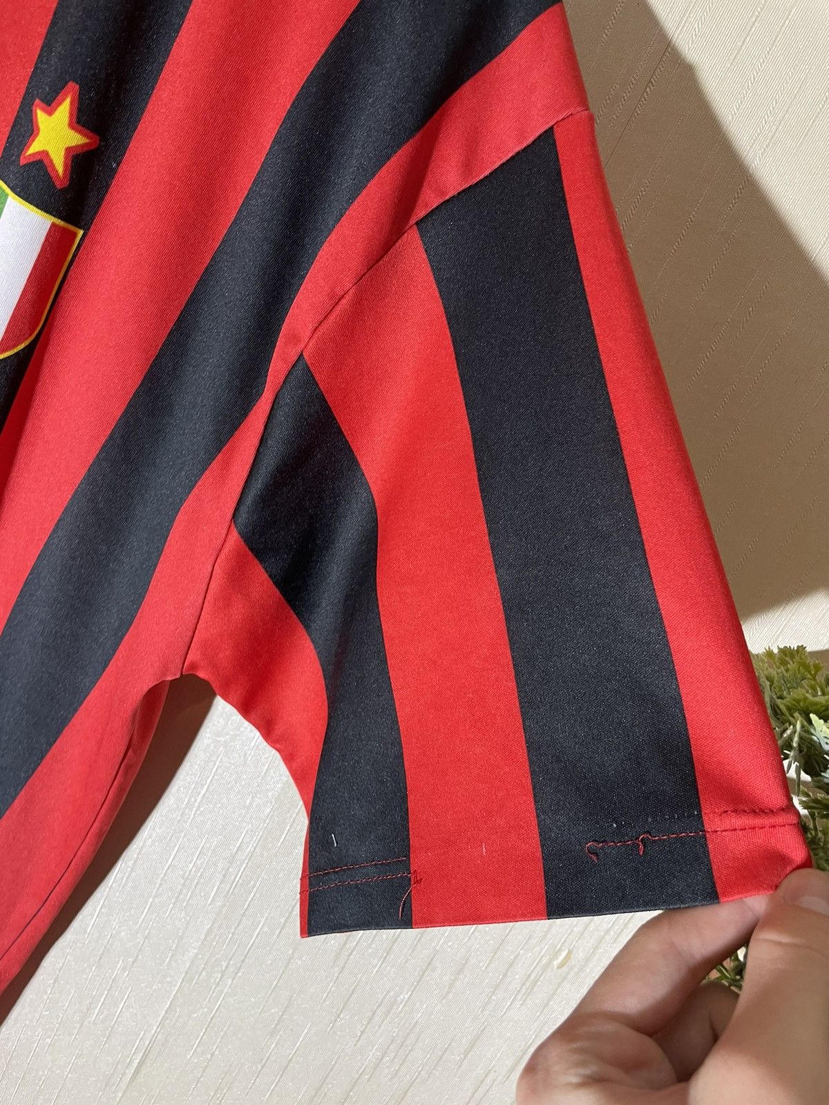Vintage Baggio #18 Milan retro y2k jersey 90s Size US XL / EU 56 / 4 - 14 Thumbnail