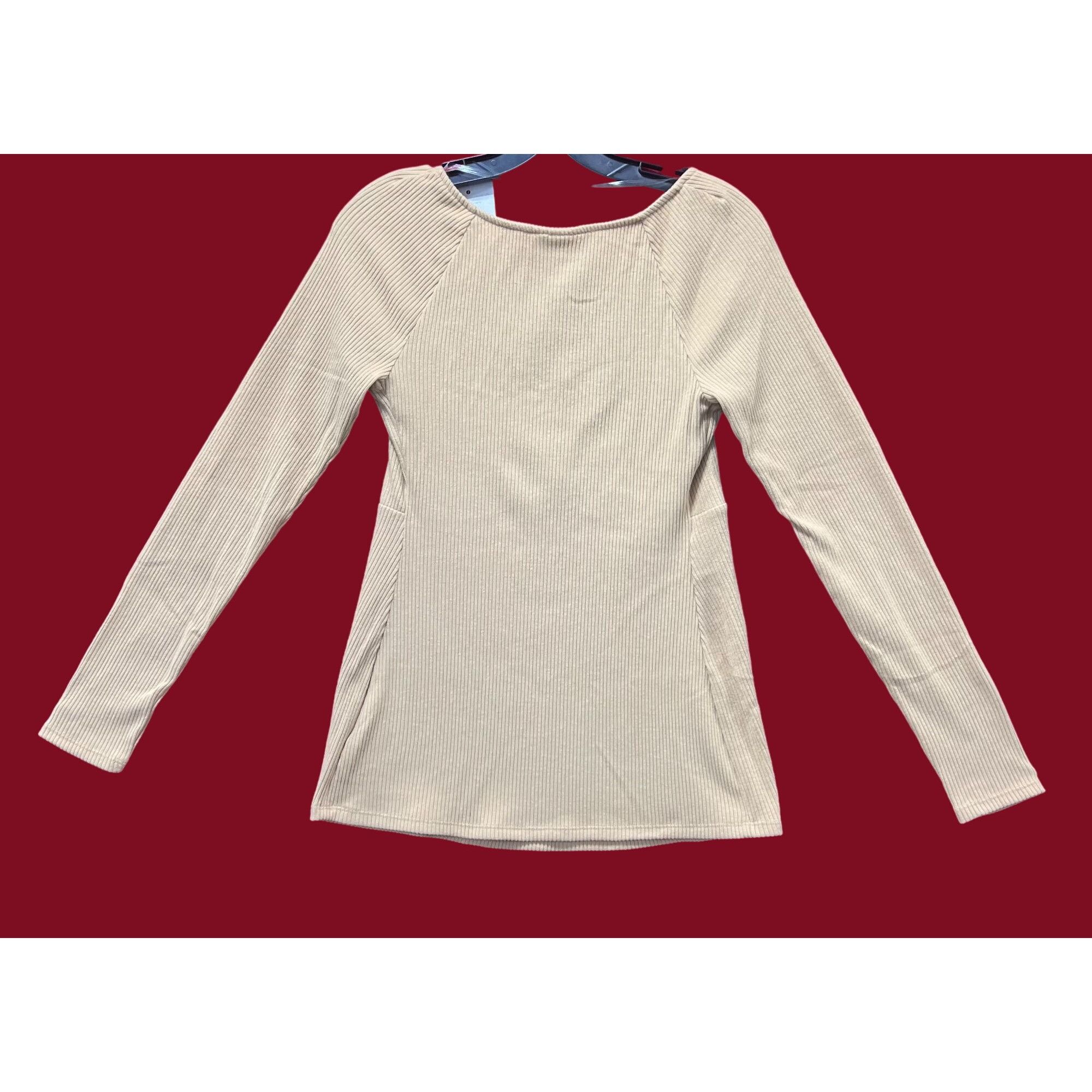 Other Isabel Maternity - Corsetry Rib Long Sleeve Maternity Top - Size M / US 6-8 / IT 42-44 - 3 Thumbnail