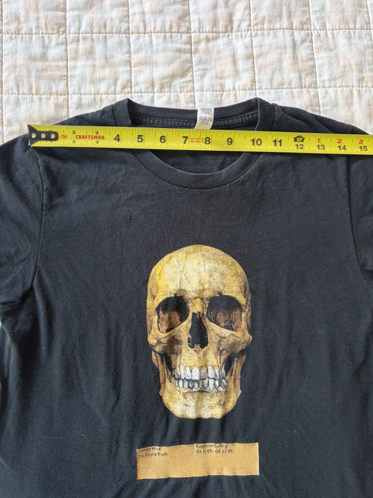 American Apparel Damien Hirst Gagosian 2005 Exhibition Tee Size ONE SIZE - 8 Thumbnail
