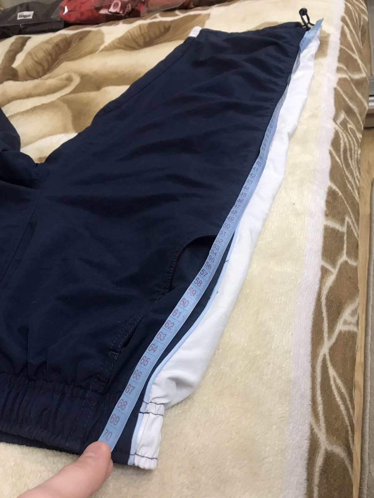 Vintage 🔥 90s NIKE DRILL SHORTS Rare Y2K Logo Japan Style Court Size US 32 / EU 48 - 10 Thumbnail