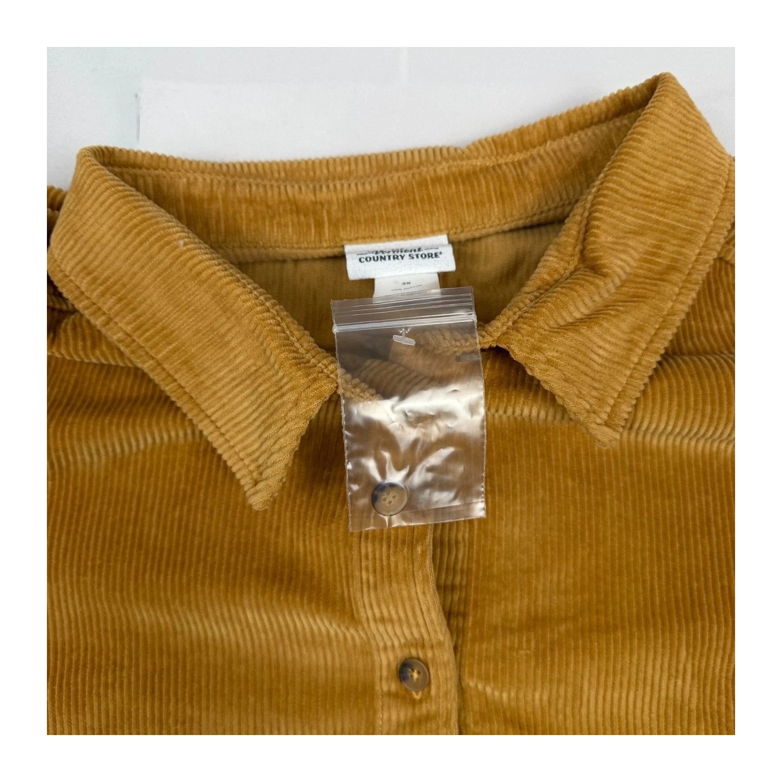 The North Face The Vermont Country Store Tan Button Down Corduroy Shacket S Size US M / EU 48-50 / 2 - 4 Thumbnail