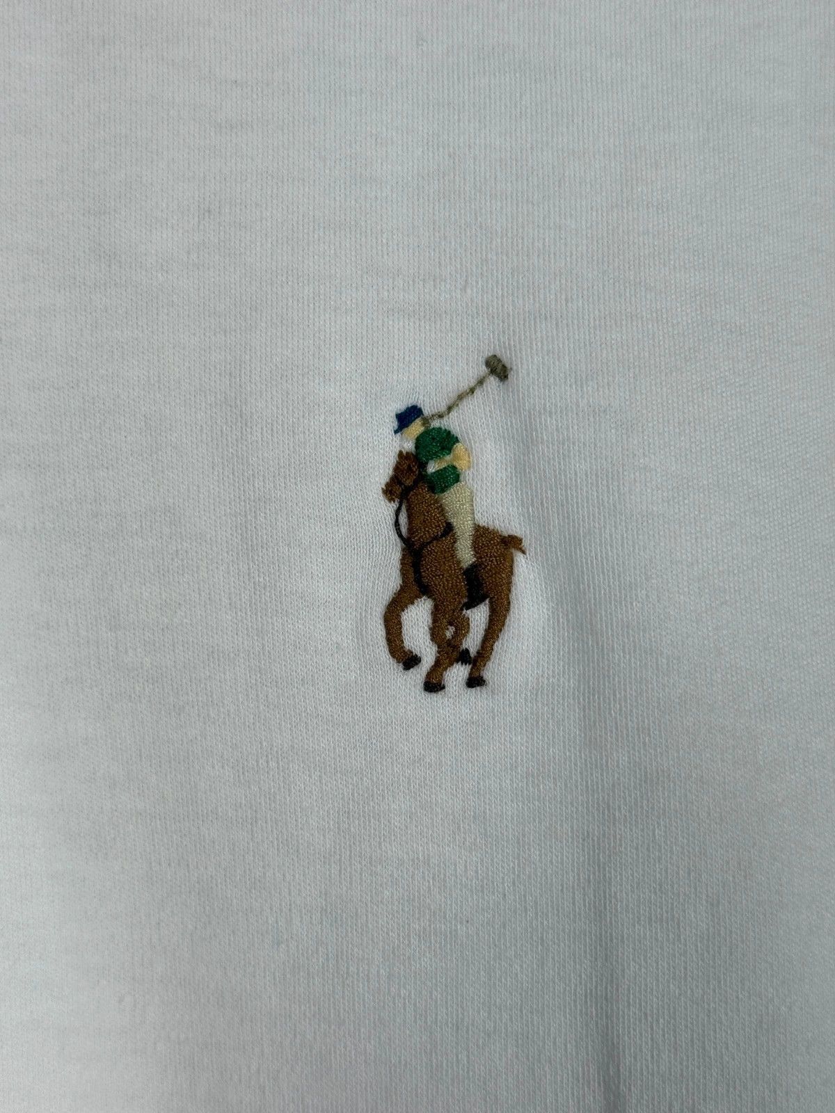 Polo Ralph Lauren Polo Ralph Lauren Polo Shirt White Pony Logo Slim Fit Size US S / EU 44-46 / 1 - 3 Thumbnail