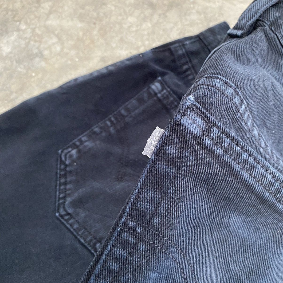Levi's Vintage 1998 Levis Silvertab Black “LOOSE” Baggy Denim Jeans Size US 34 / EU 50 - 14 Thumbnail