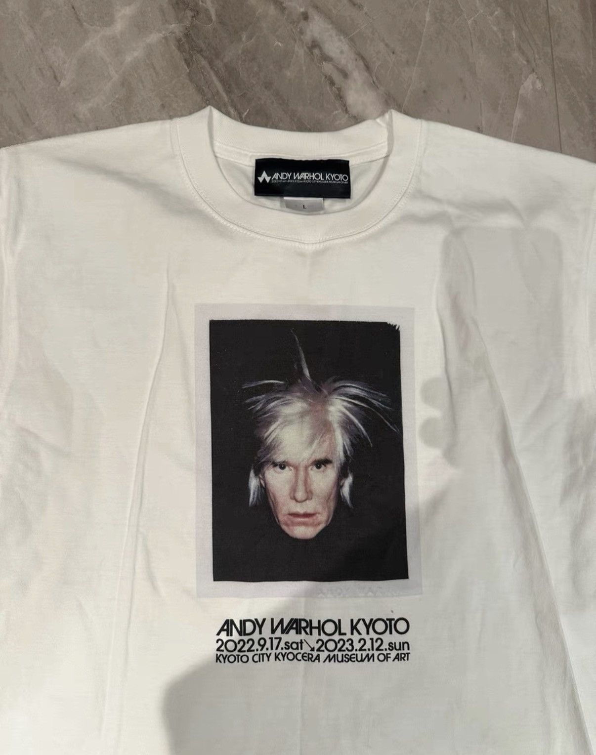 Andy Warhol Andy Warhol Major Exhibition Commemorative T-Shirt Size US L / EU 52-54 / 3 - 2 Thumbnail