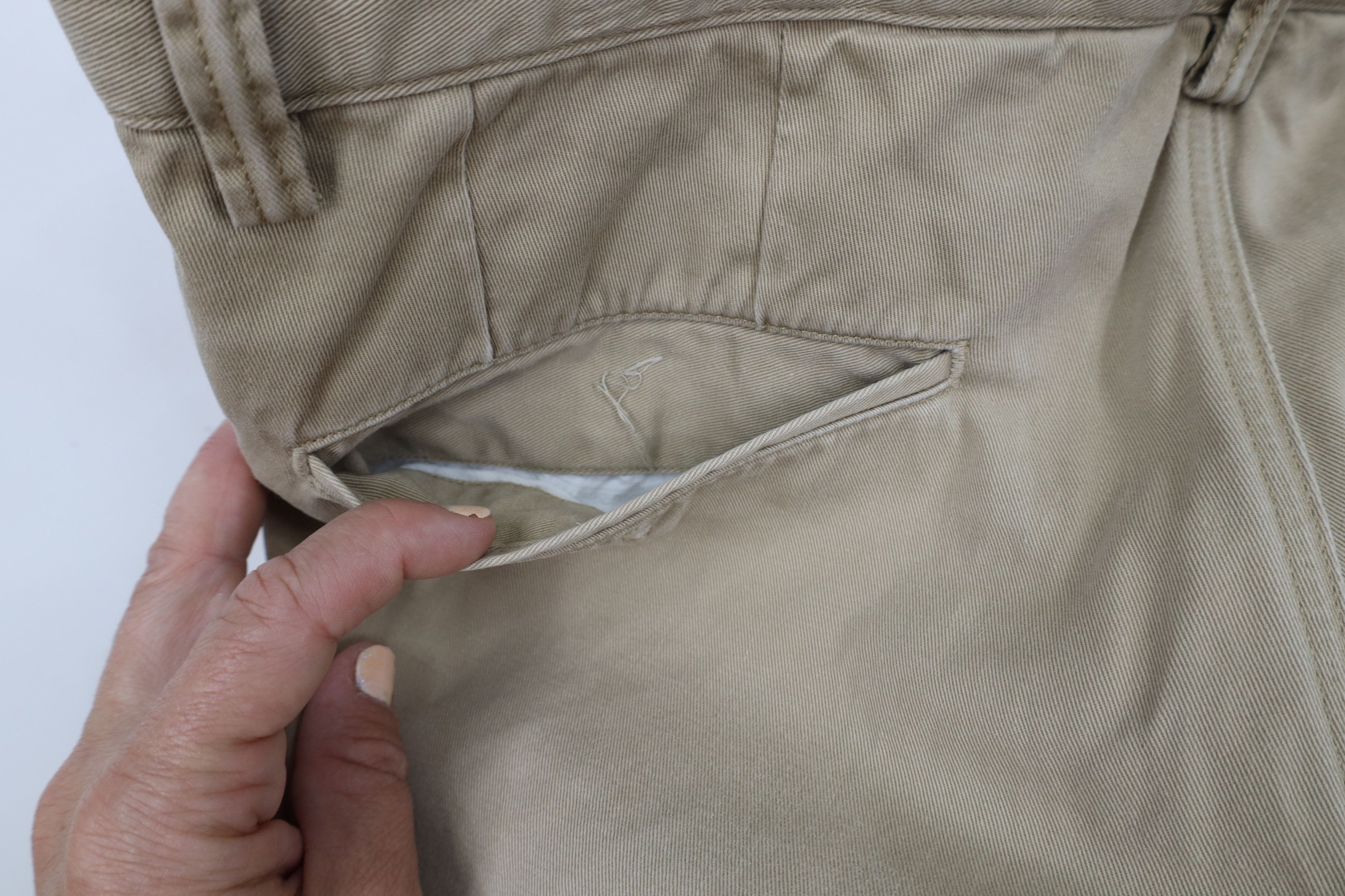 Ralph Lauren Vintage Y2K Ralph Lauren Straight Leg Chino Pants Cotton Size US 34 / EU 50 - 10 Thumbnail
