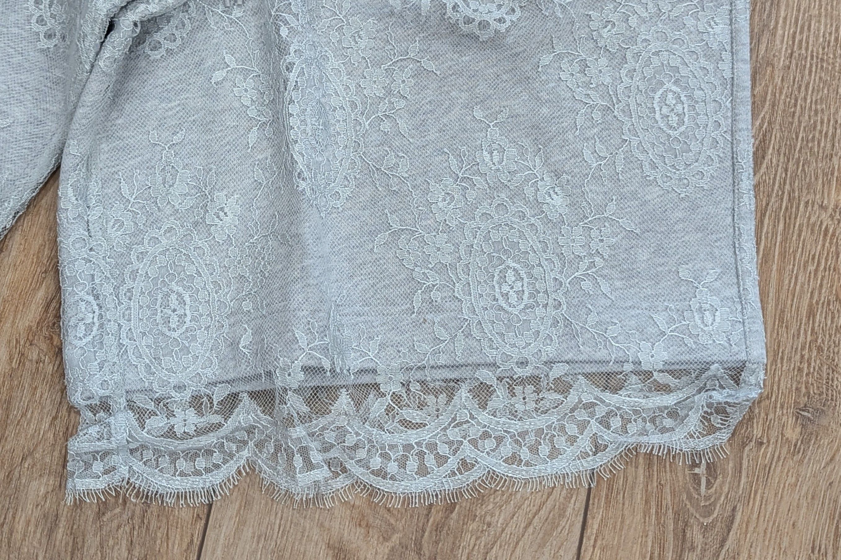 Burberry Burberry Lace Overlay Drawstring Shorts Light Gray Small Size US 30 / EU 46 - 2 Thumbnail