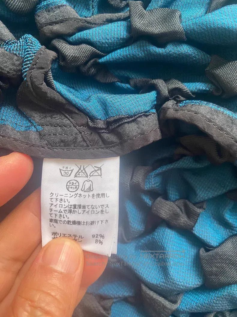 Issey Miyake Issey Miyake Woven Texture Blue-black Thick Coat Size M / US 6-8 / IT 42-44 - 6 Thumbnail