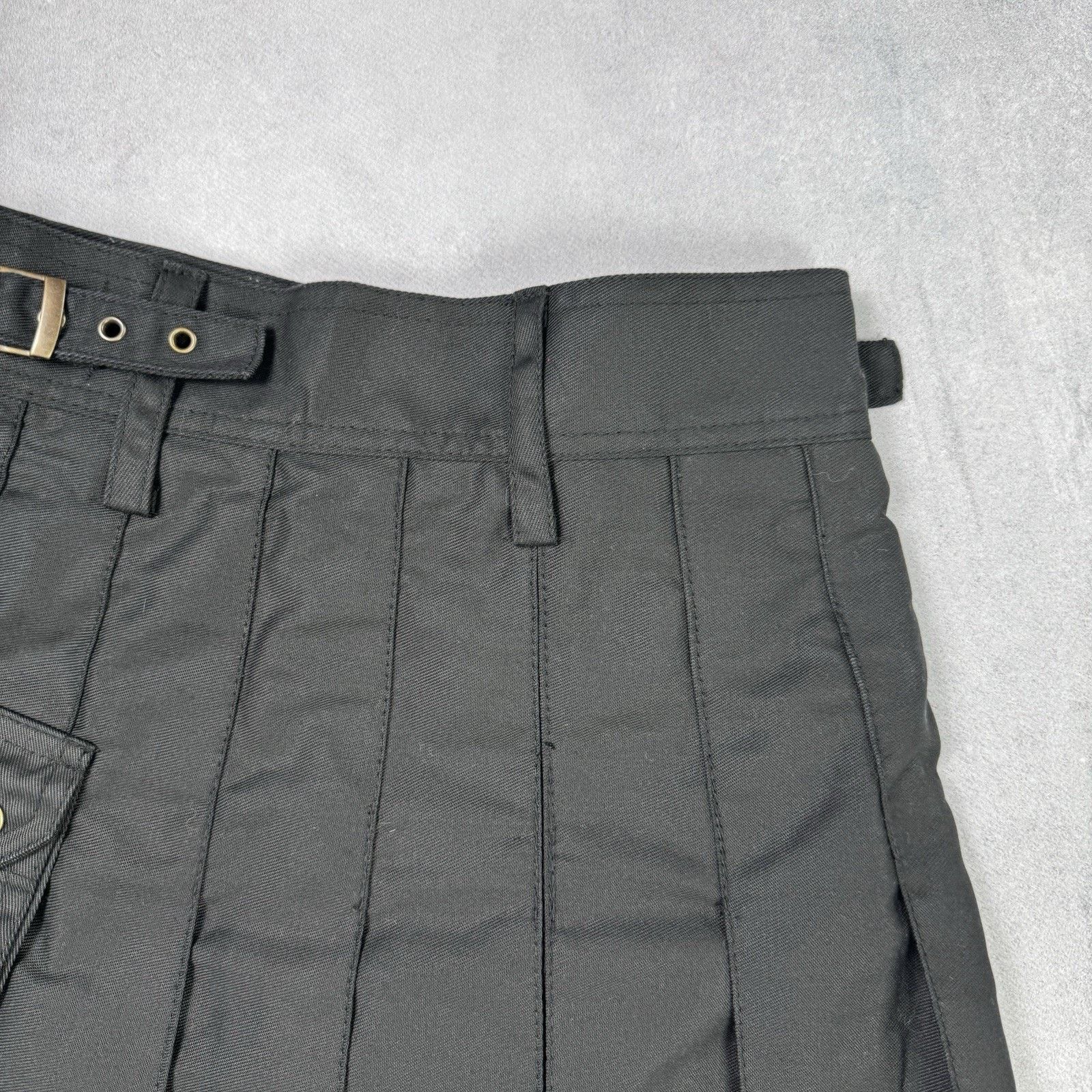 Vintage Modern Kilts Men Cargo Black Kilt Size 32 Size US 32 / EU 48 - 16 Thumbnail