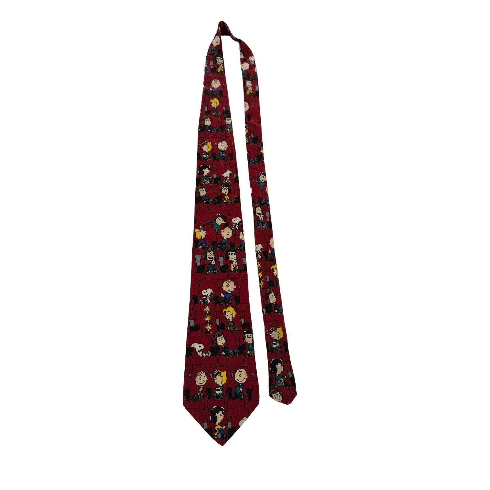 Peanuts Peanuts Happiness Is A Double Feature Snoopy Necktie Size ONE SIZE - 2 Thumbnail