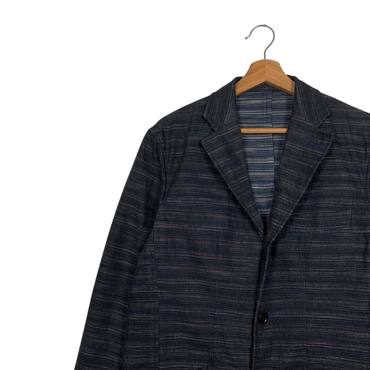 Romeo Gigli Gigli Stripe Casual Jacket Size US M / EU 48-50 / 2 - 6 Thumbnail