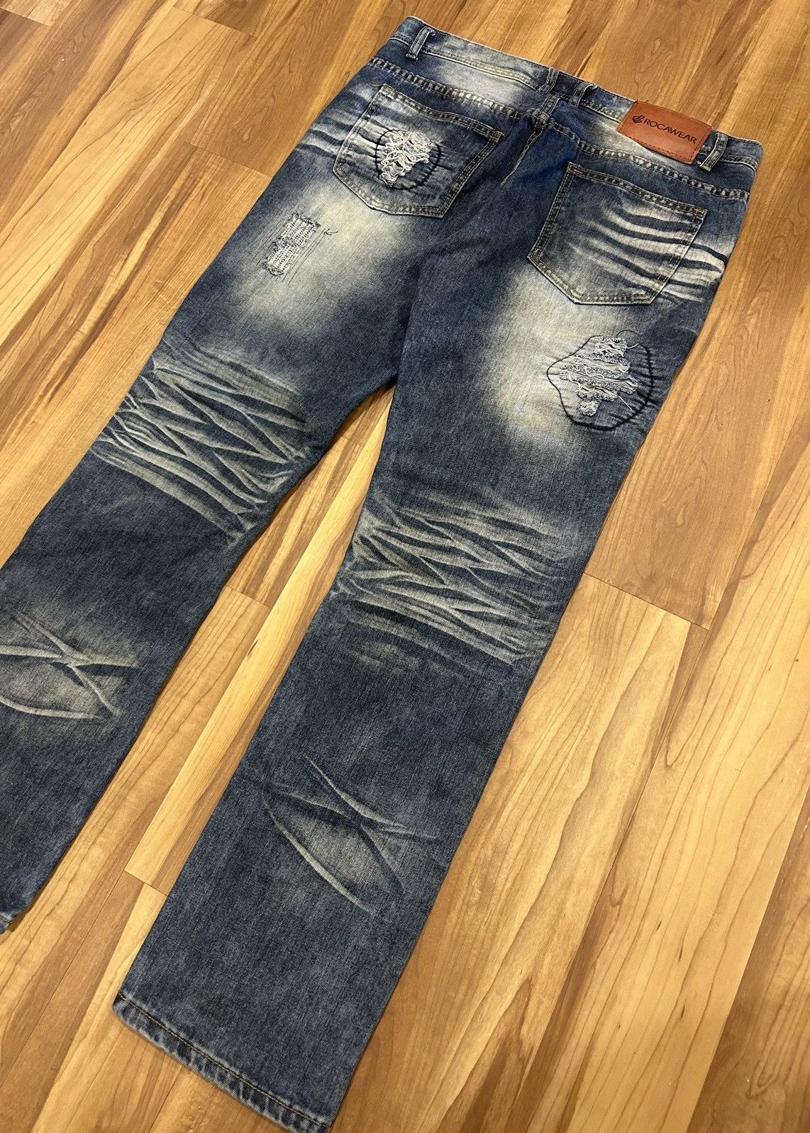 Rocawear Rocawear Patchwork jeans Size US 38 / EU 54 - 4 Thumbnail