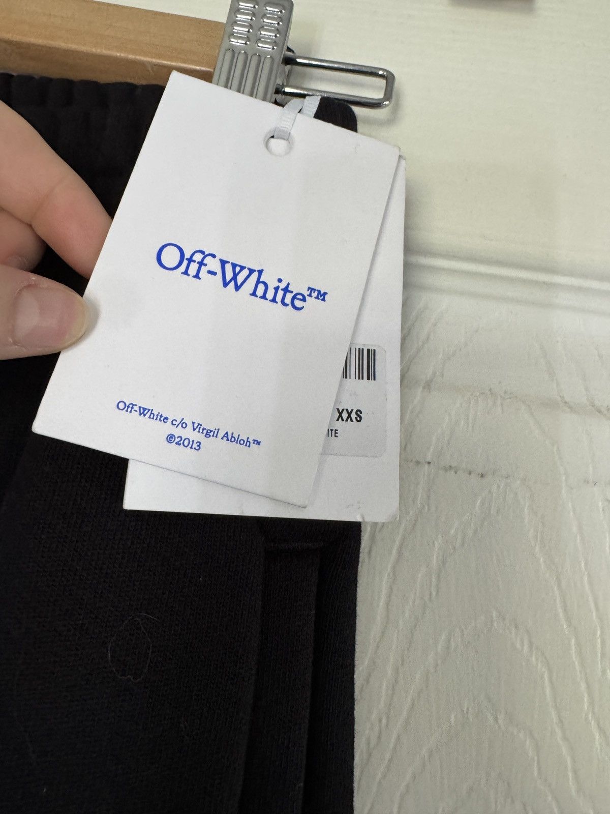 Off-White Off-White Embroidered Cuffed Sweatpants Size US 26 / EU 42 - 5 Thumbnail
