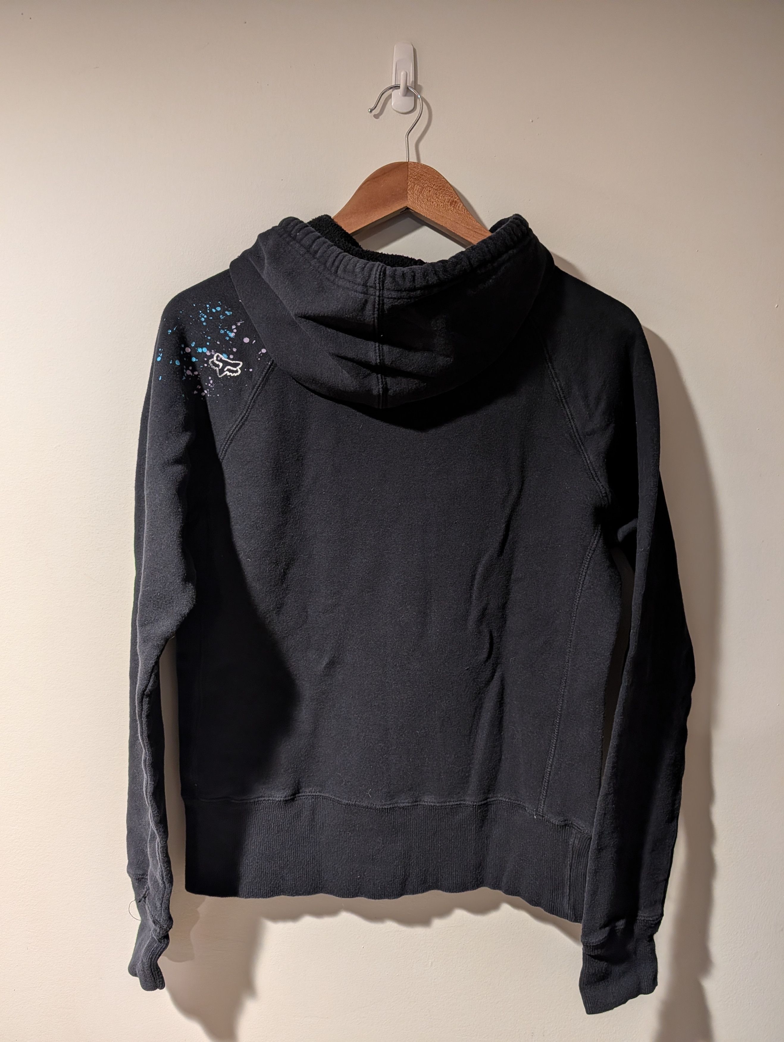 Fox Racing Vintage Y2K Fox Racing Motocross Grunge Gothic Womans Hoodie Size L / US 10 / IT 46 - 5 Thumbnail