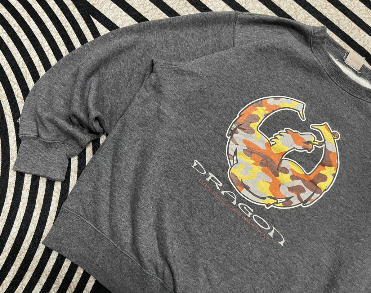 Vintage Y2K DRAGON SKATEBOARDING CREWNECK Size US M / EU 48-50 / 2 - 4 Thumbnail