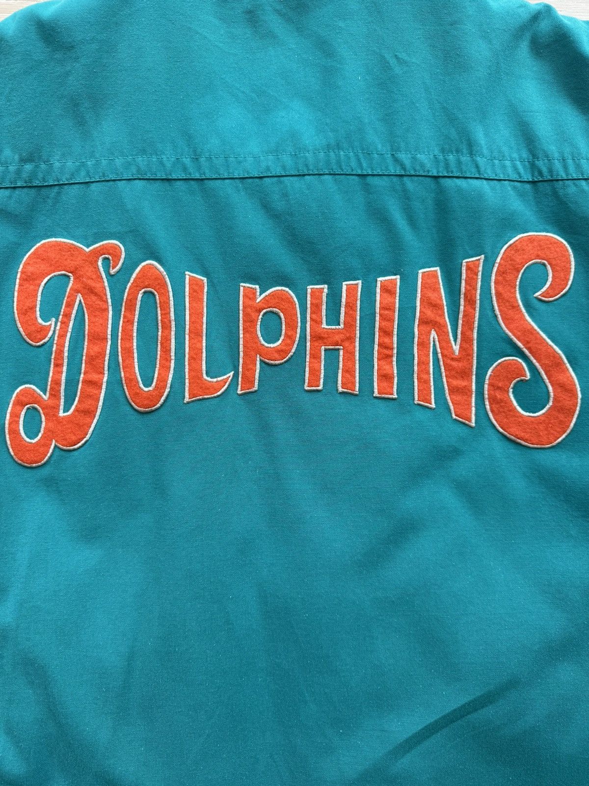 Mirage RARE GRAIL Vintage Miami Dolphins 80s Jacket Size US L / EU 52-54 / 3 - 6 Thumbnail