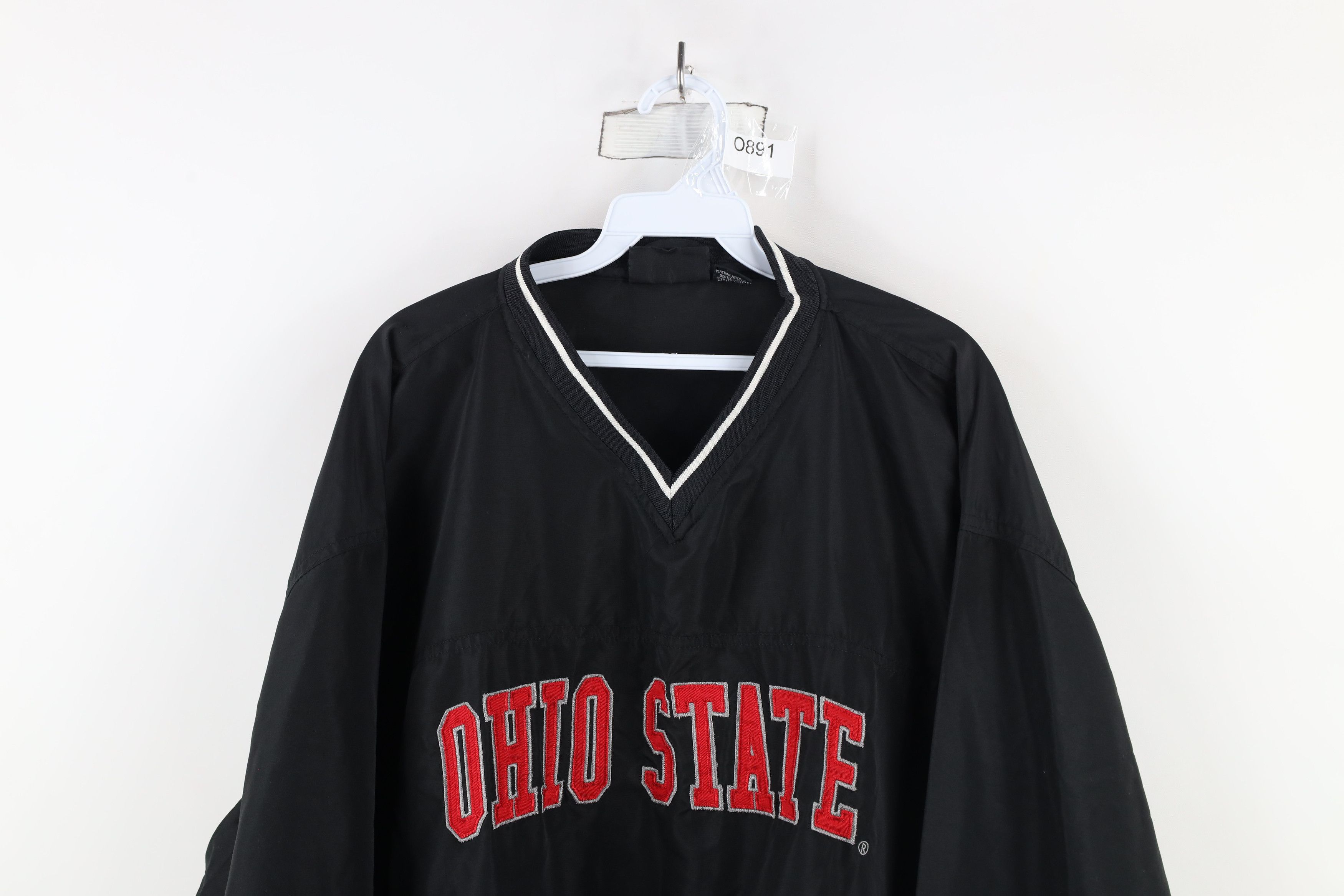 Vintage Vintage 90s Ohio University Pullover Windbreaker Jacket Size US XL / EU 56 / 4 - 2 Thumbnail