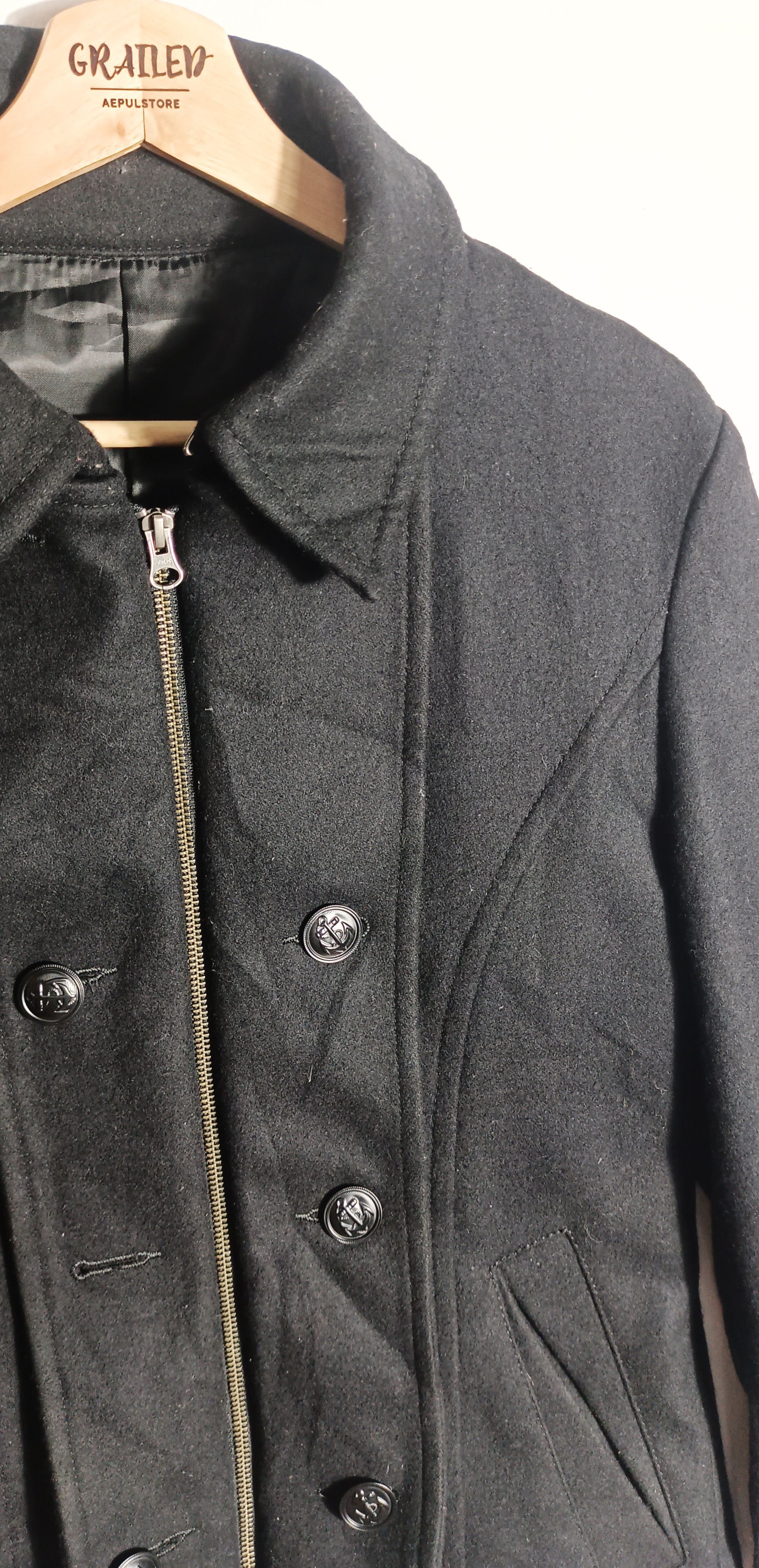 PPFM Vintage💥PPFM wool Jacket Punk Jacket Size US L / EU 52-54 / 3 - 7 Thumbnail