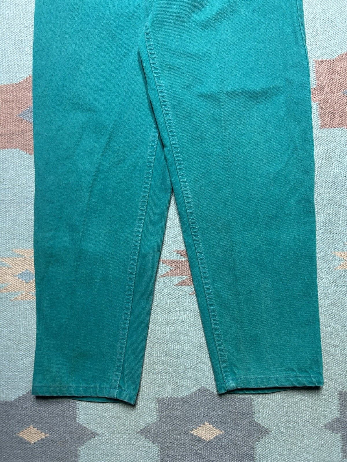 Vintage Vintage 90s Levi’s 560 jeans turquoise teal skater USA 31x29 Size US 31 - 7 Thumbnail