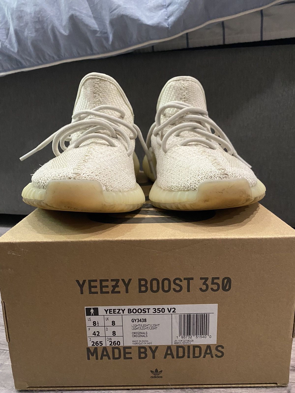Adidas × Yeezy Yeezy 350v2 Light Size US 8.5 / EU 41-42 - 6 Thumbnail