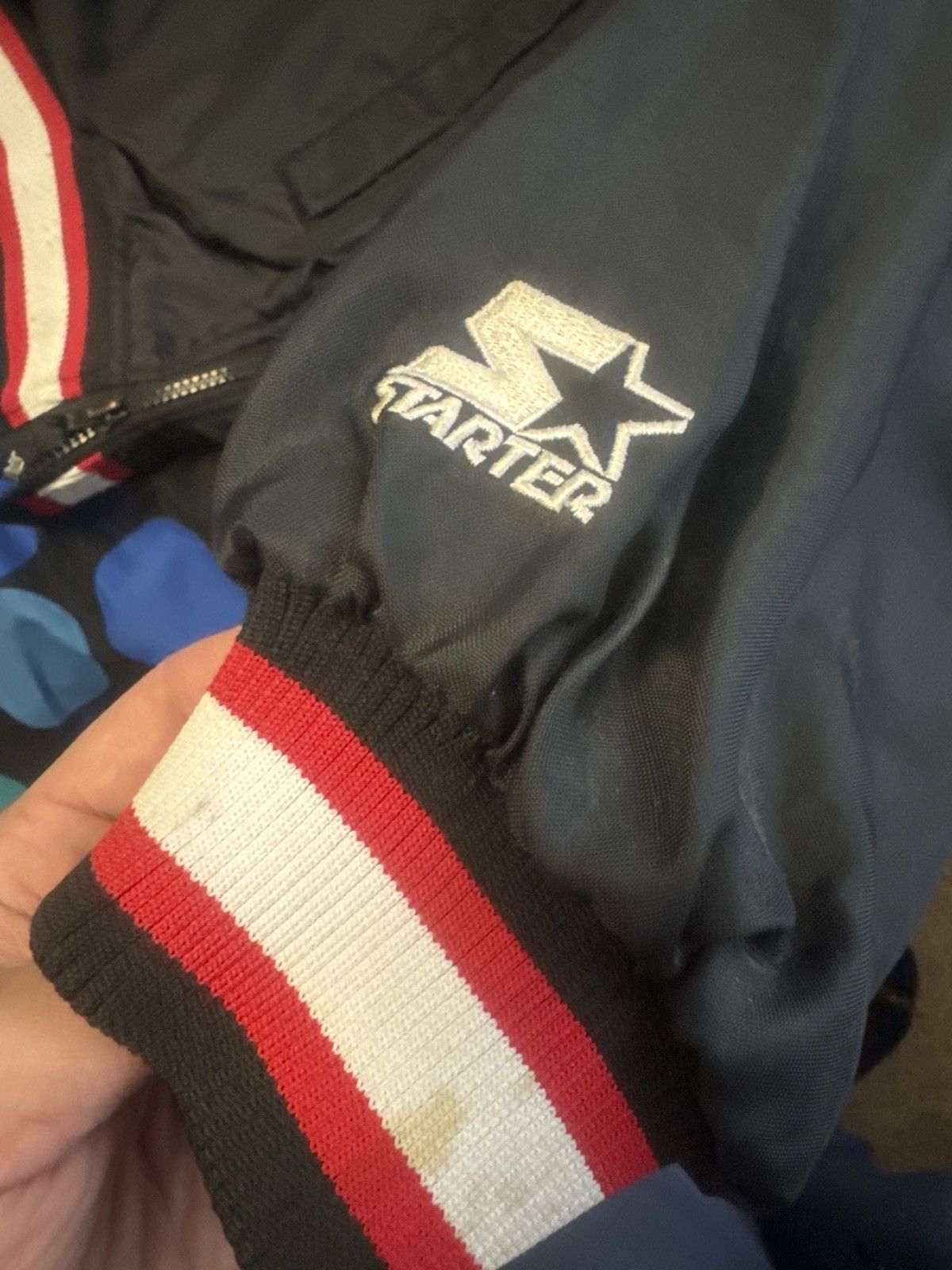 Starter CHICAGO BULLS STARTER JACKET Size US XL / EU 56 / 4 - 4 Thumbnail