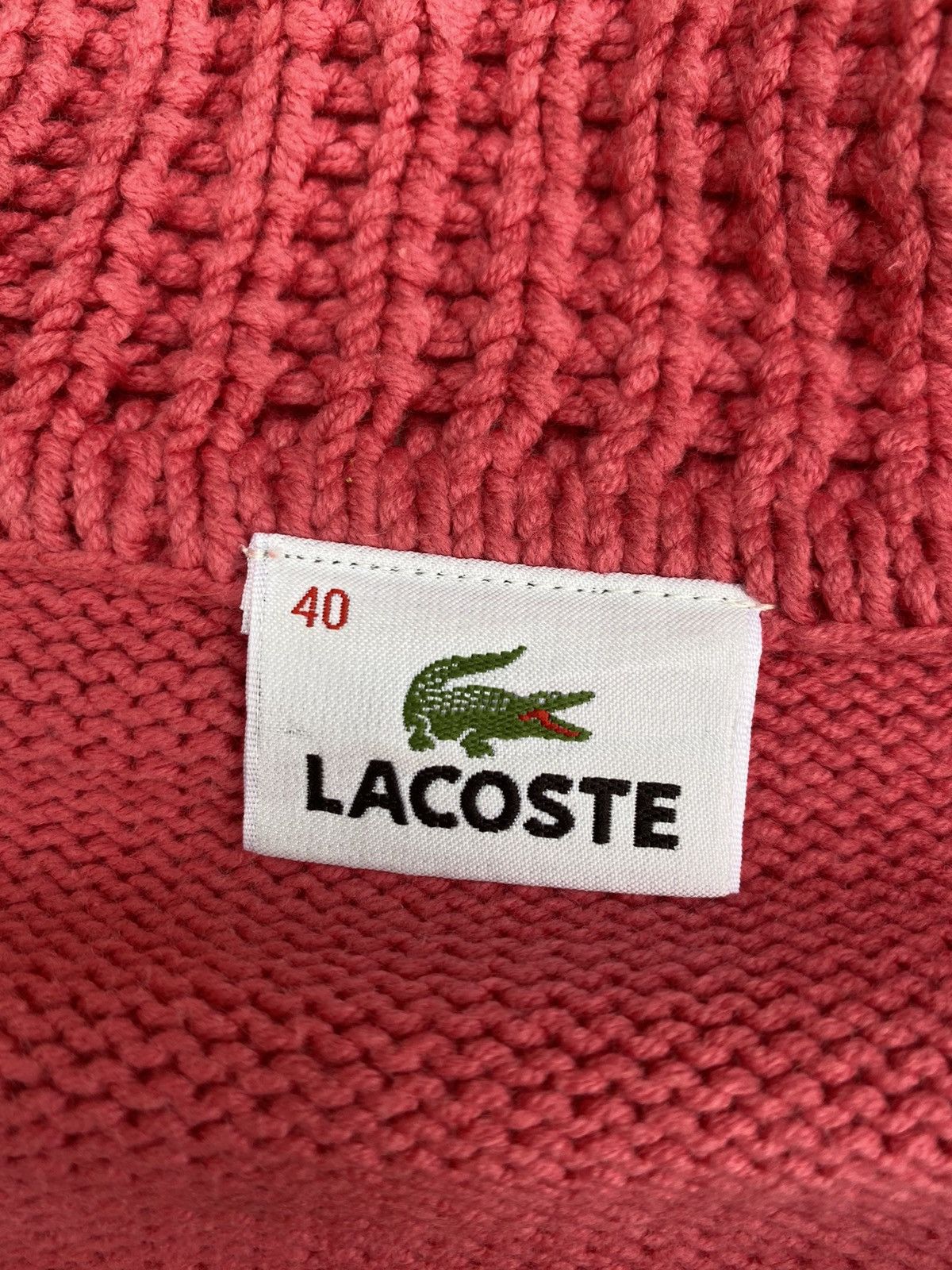 Lacoste × Vintage Lacoste Sweater Size L / US 10 / IT 46 - 7 Thumbnail