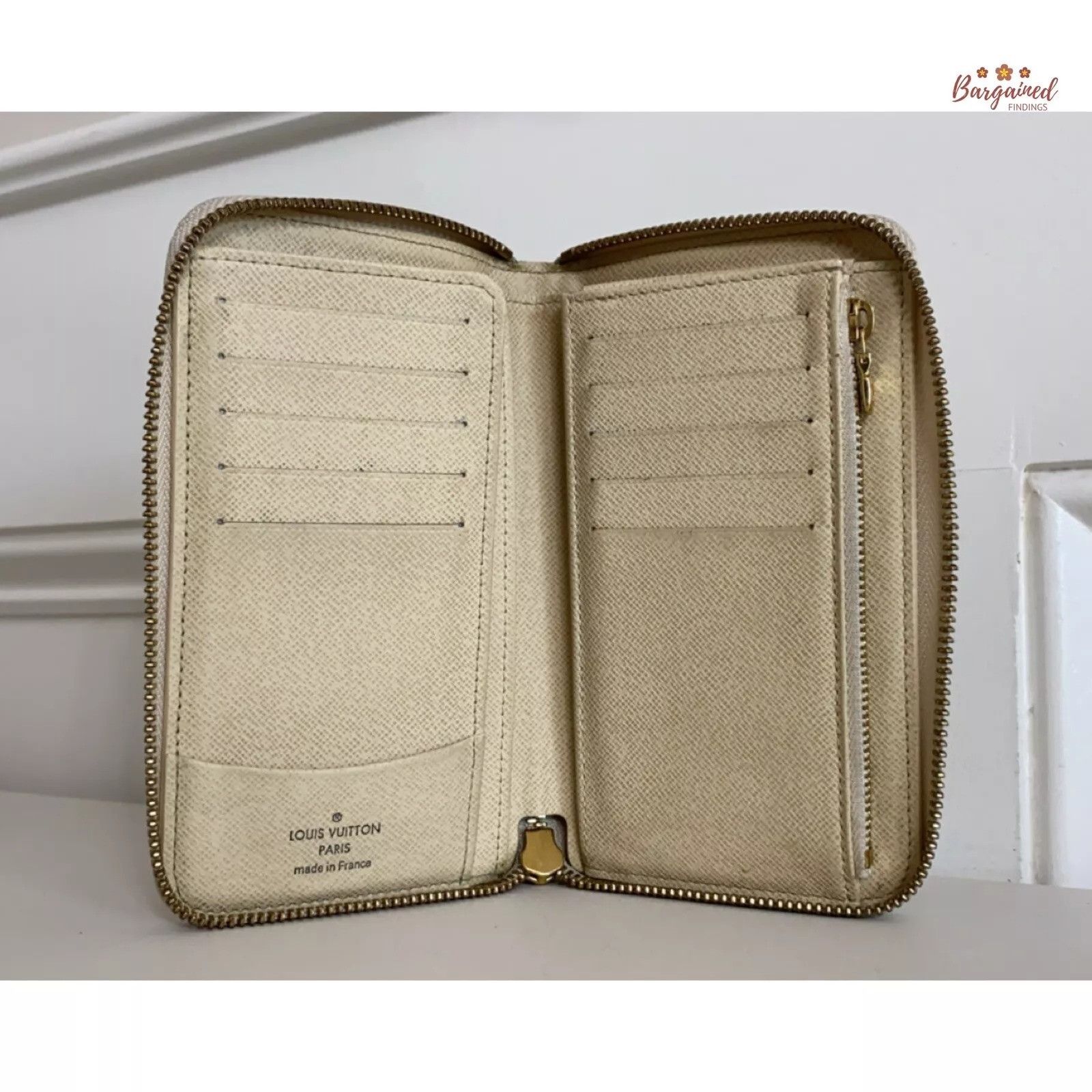 Louis Vuitton Louis Vuitton Damier Azur Leather Zippy Compact Wallet Size ONE SIZE - 11 Thumbnail